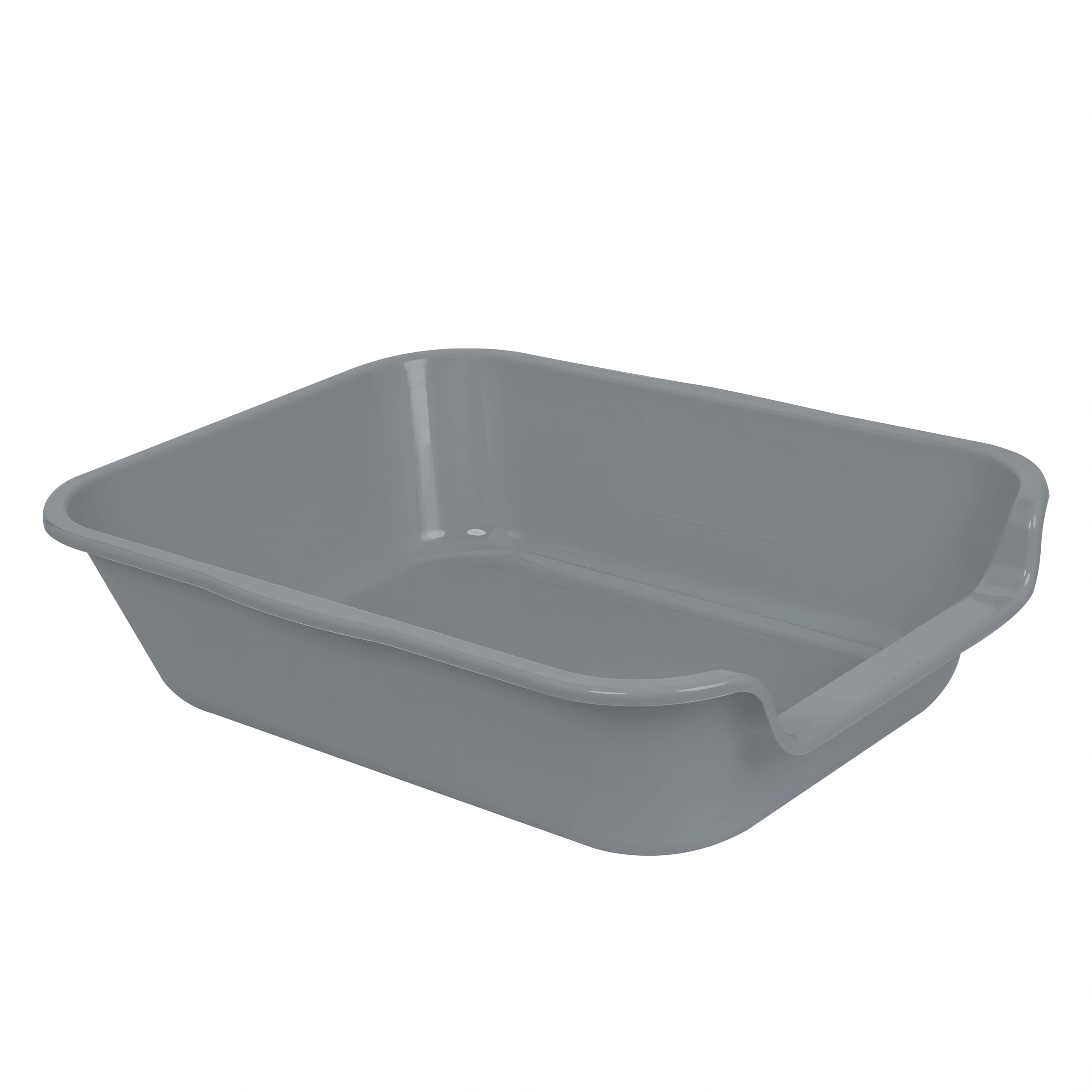 1 Pack of Extra Large Cat Litter Box (ABS Material), Low Entry Senior Litter Pen for Geriatric Kitty Big Cats, Jumbo Pet Safe Litter Boxes Tray for Pets Potty (Beach Sand, 20" L x 15.5" W)