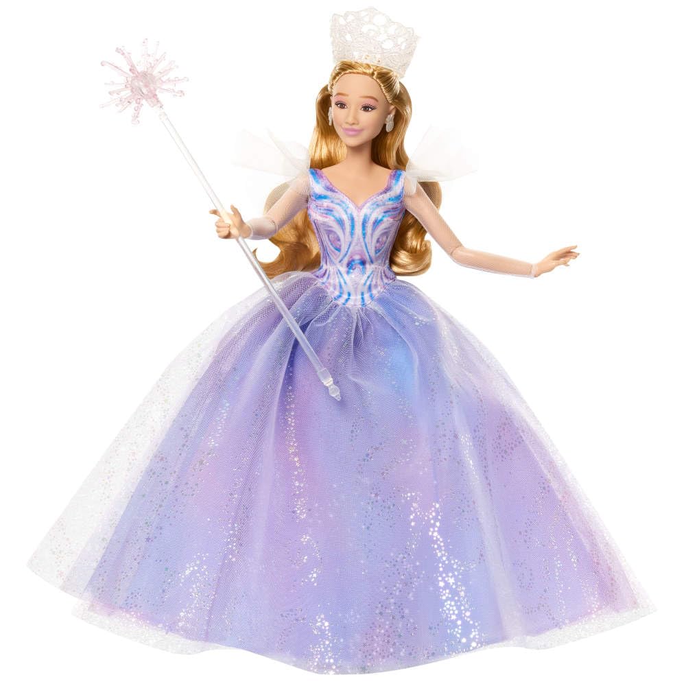 Mattel Universal Pictures Wicked: Muñeca de moda Elphaba For Good de lujo con atuendo extraíble y 4 accesorios, inspirada en la película