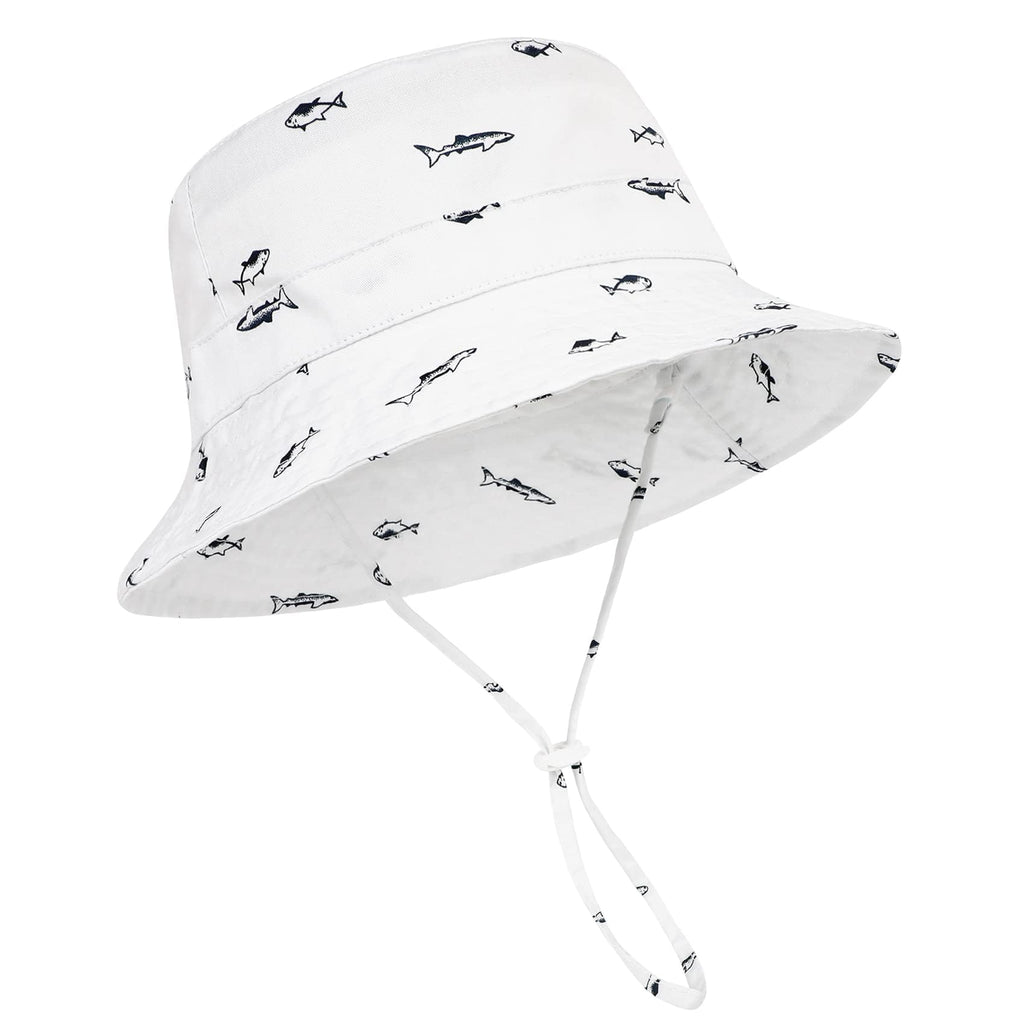 Durio UPF 50+ Beach Baby Sun Hat Sun Protection Cute Wide Brim Summer Baby Boy Bucket Hats Toddler Sun Hats for Girl