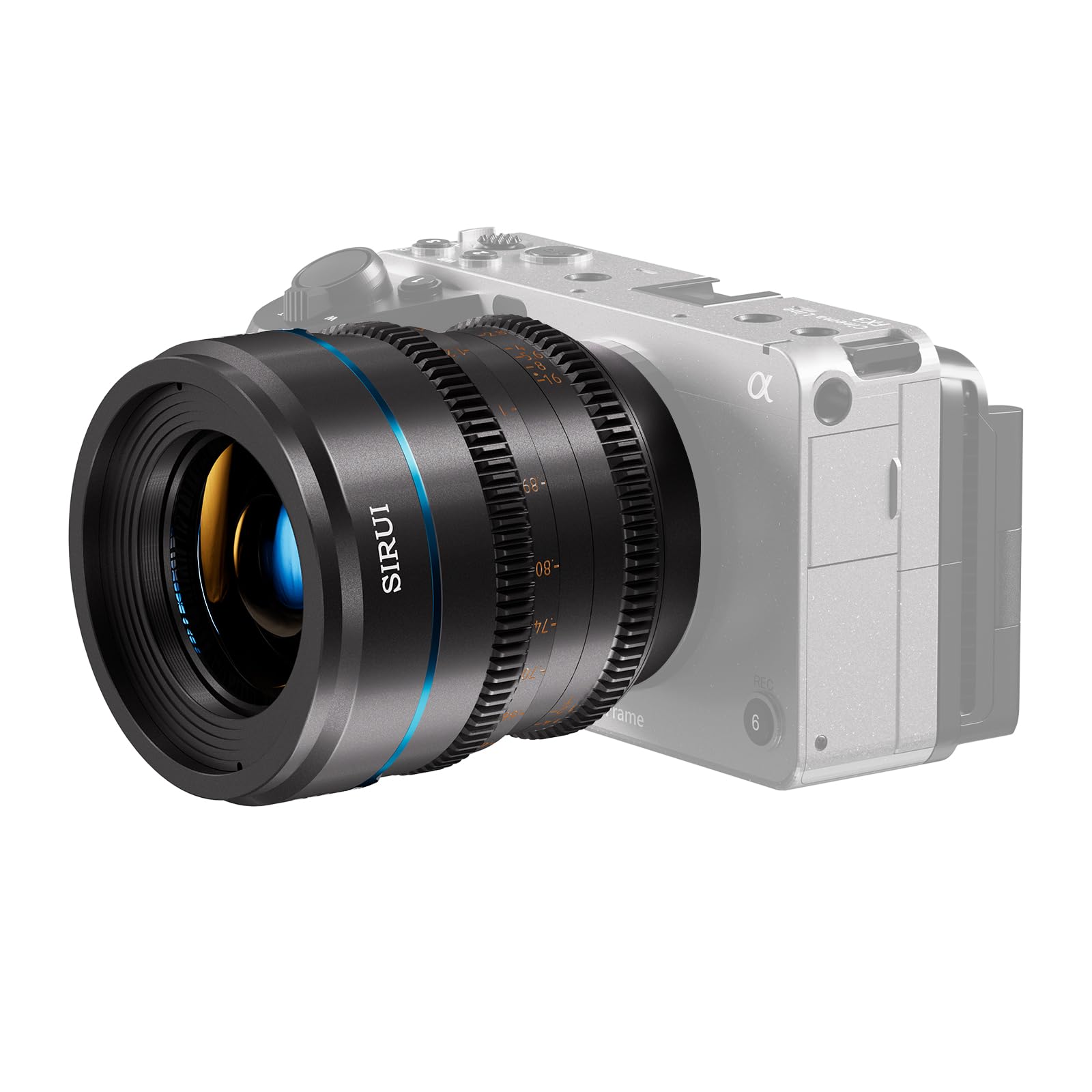 SIRUI Night Walker T1.2 Cine Lens Set, 16mm, 24mm, 35mm, 55mm, 75mm Large Aperture Manual Focus Lens (M4/3 Mount, Black)