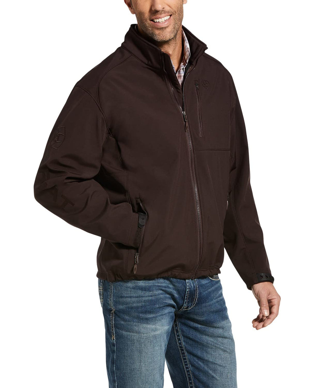 ARIAT Logo 2.0 Patriot Softshell Water Resistant Jacket