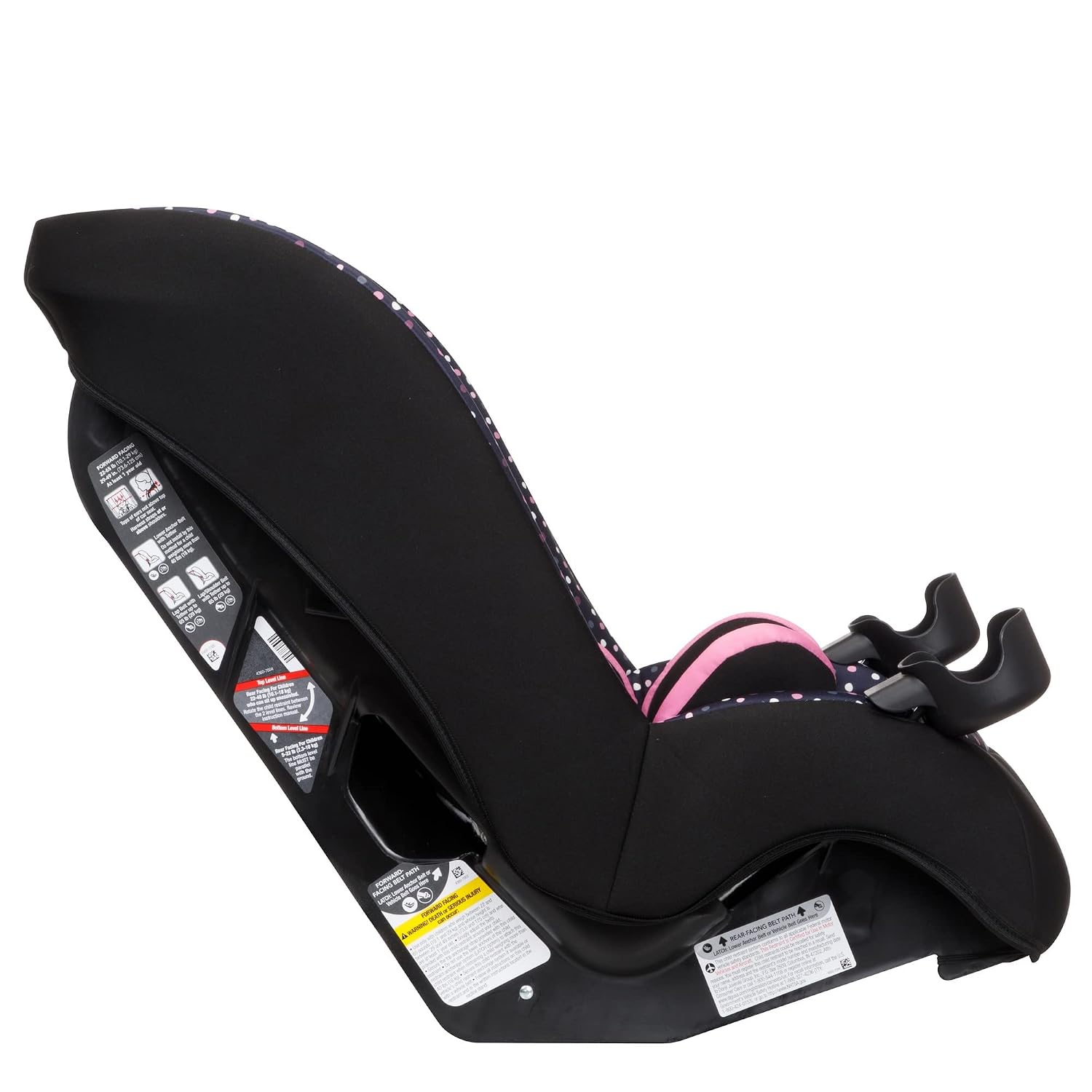 Disney Baby Jive 2 in 1 Convertible Car Seat, Minnie Dot Party
