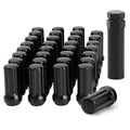 9/16-18 Spline Lug Nut 32pcs for Dodge 2500 3500 8 Lug, 9/16 x18 Closed End Lug Nut with 1 Socket Key for 1994-2011 Ram 2500 3500, 2002-2010 Ram 1500 Aftermarket Wheel