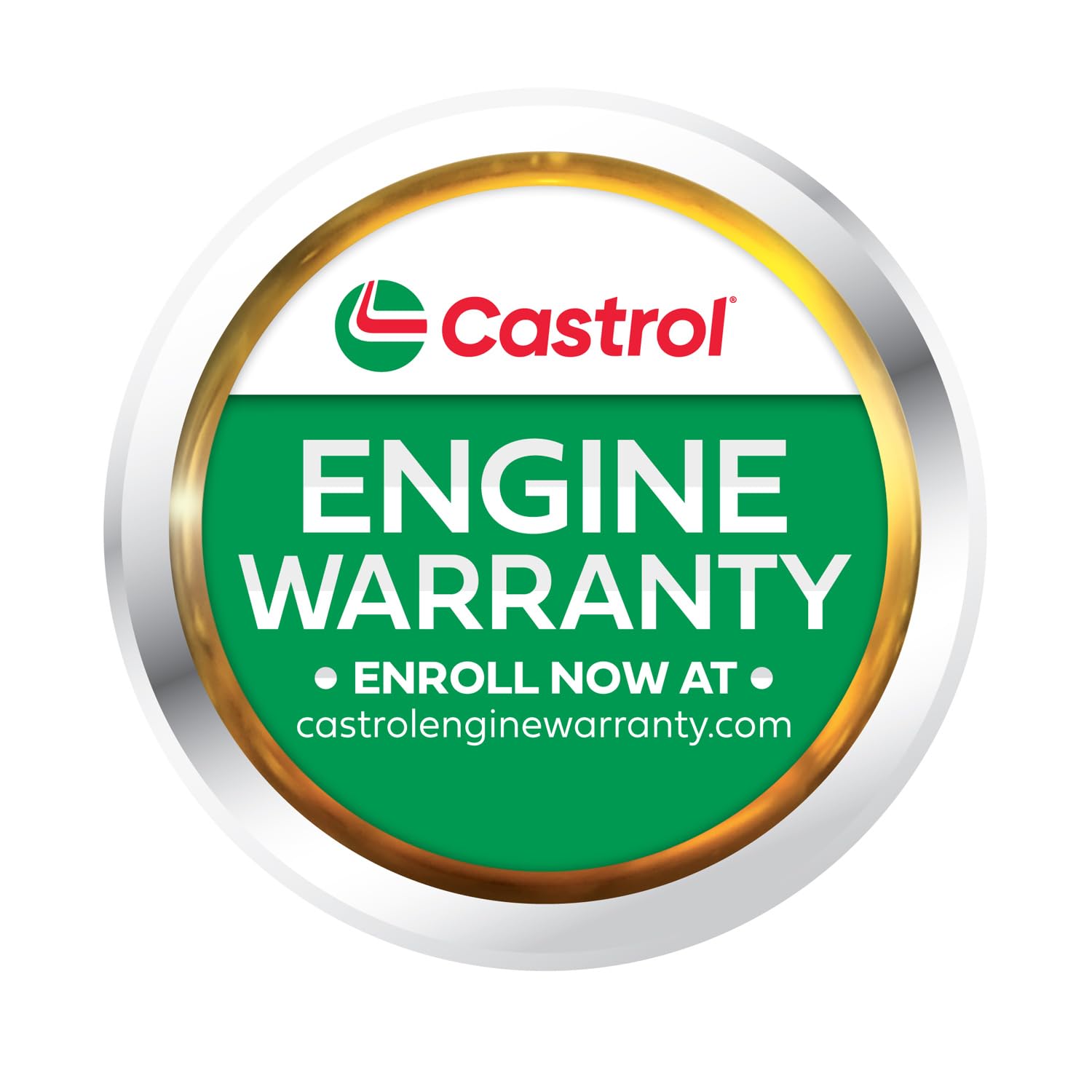 Castrol GTX High Mileage 5W-30 Synthetic Blend Motor Oil, 1 Quart, Pack of 6