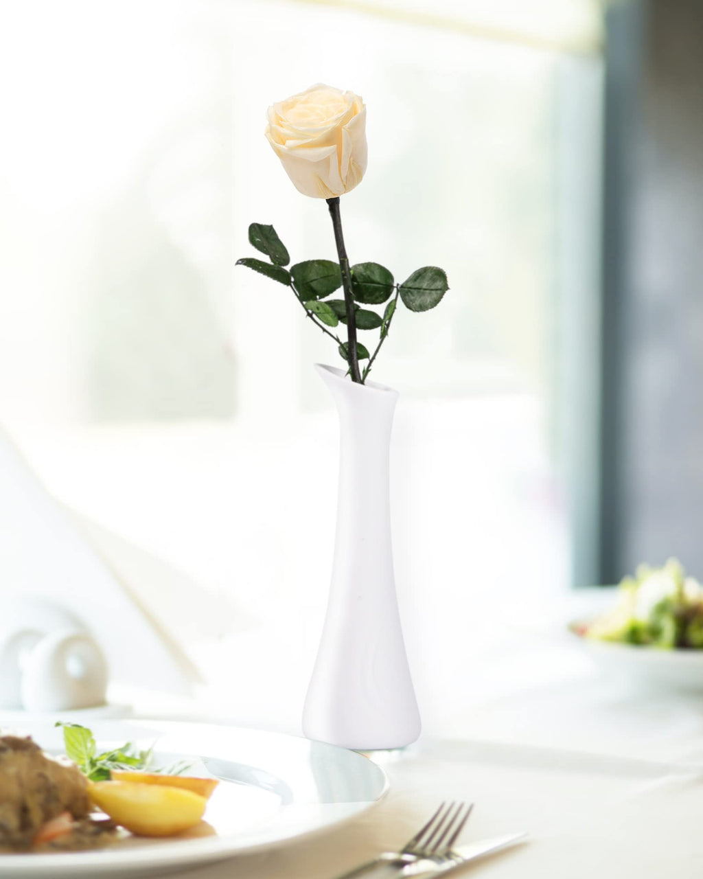 Flowers for Delivery Prime, Preserved Roses Flower Gifts for Women, Real Roses Single Rose Presents for Her, Mom Birthday Gifts from Daughter, Valentines Flowers Red Roses