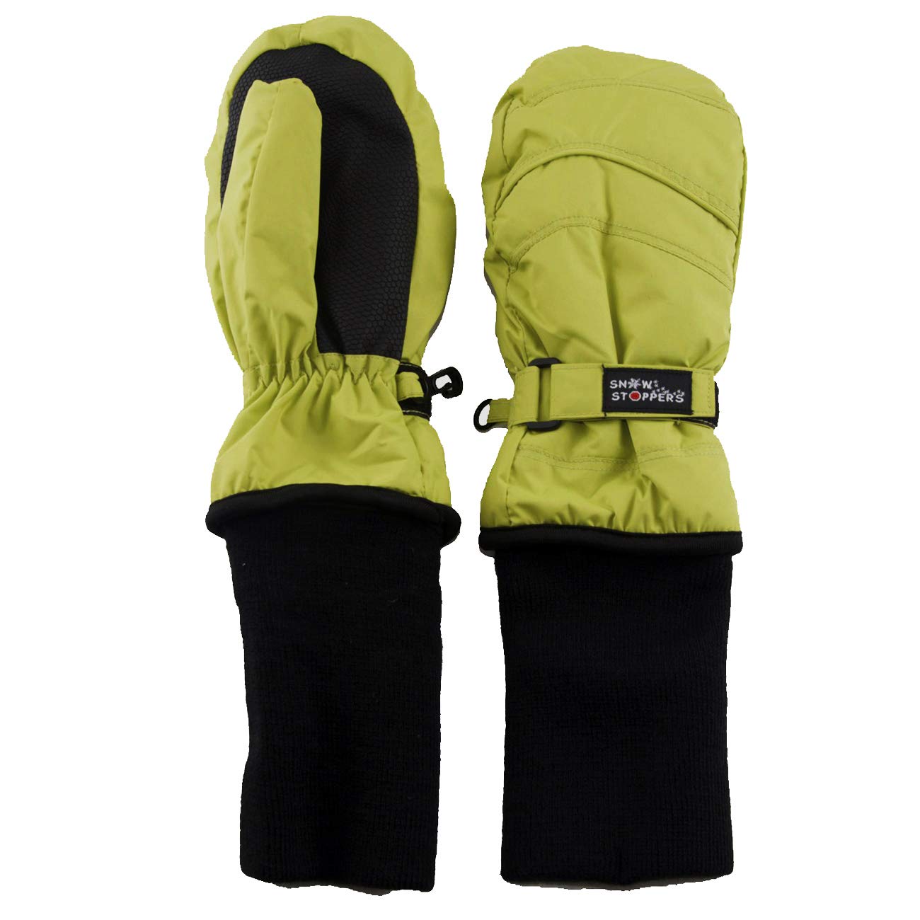 SnowStoppers Kids Waterproof Long Cuff Winter Mittens