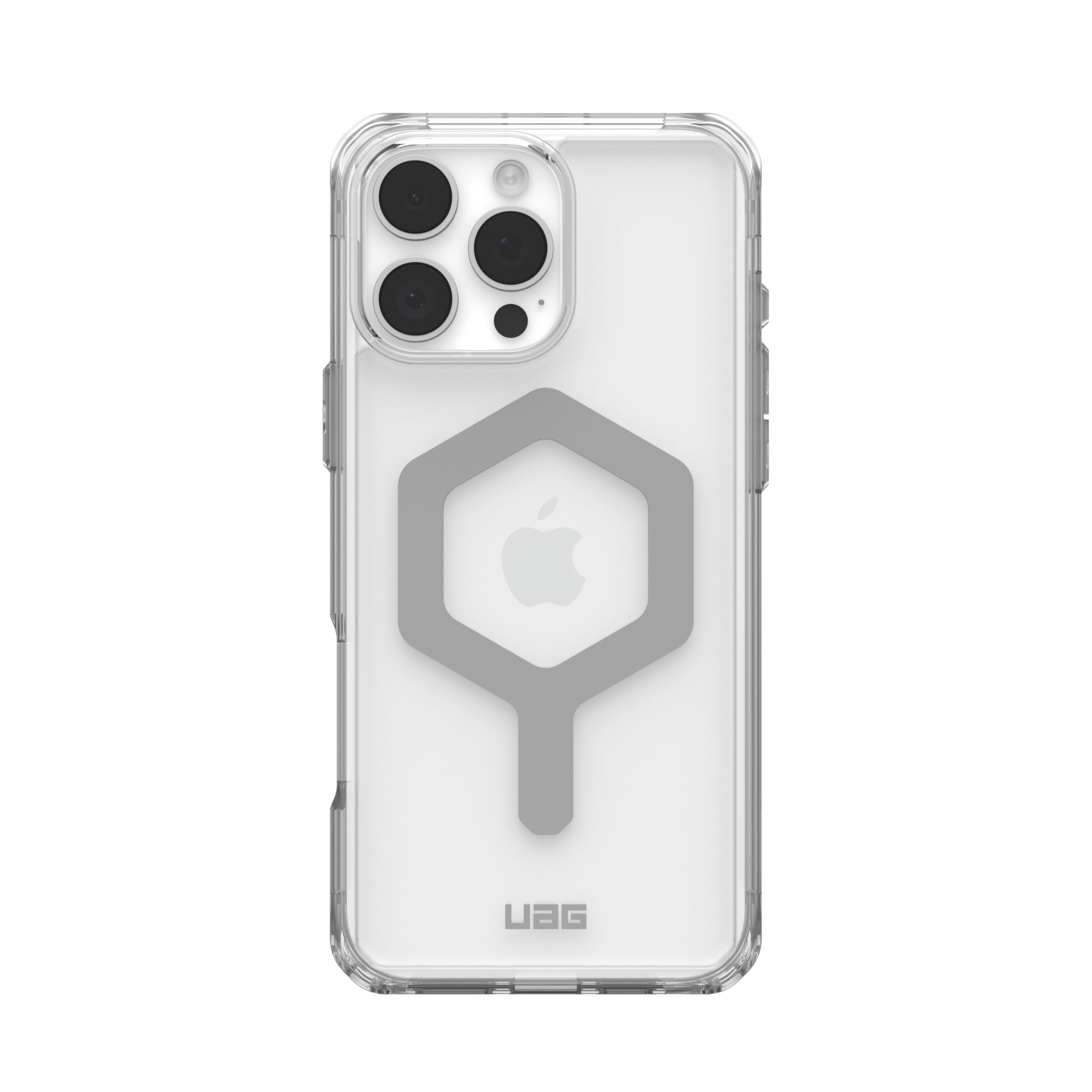URBAN ARMOR GEAR UAG Designed for iPhone 16 Pro Max Case 6.9" Plasma XTE - Compatible with MagSafe Charging & Kickstand Rugged Shockproof Anti-Slip Military Grade Protective Cover, Black/Clear