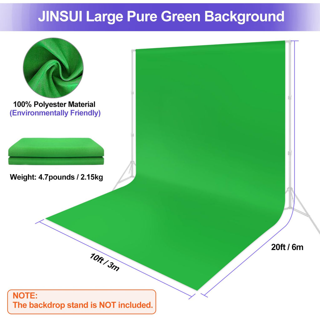 Black Backdrop 10x10ft, Photo Backdrop Curtain for Photoshoot, Pure Photographic Studio Backgrounds, Thick Polyester Fabric Photography Black Screen for Party Portraits Video Recording (Backdrop Only)