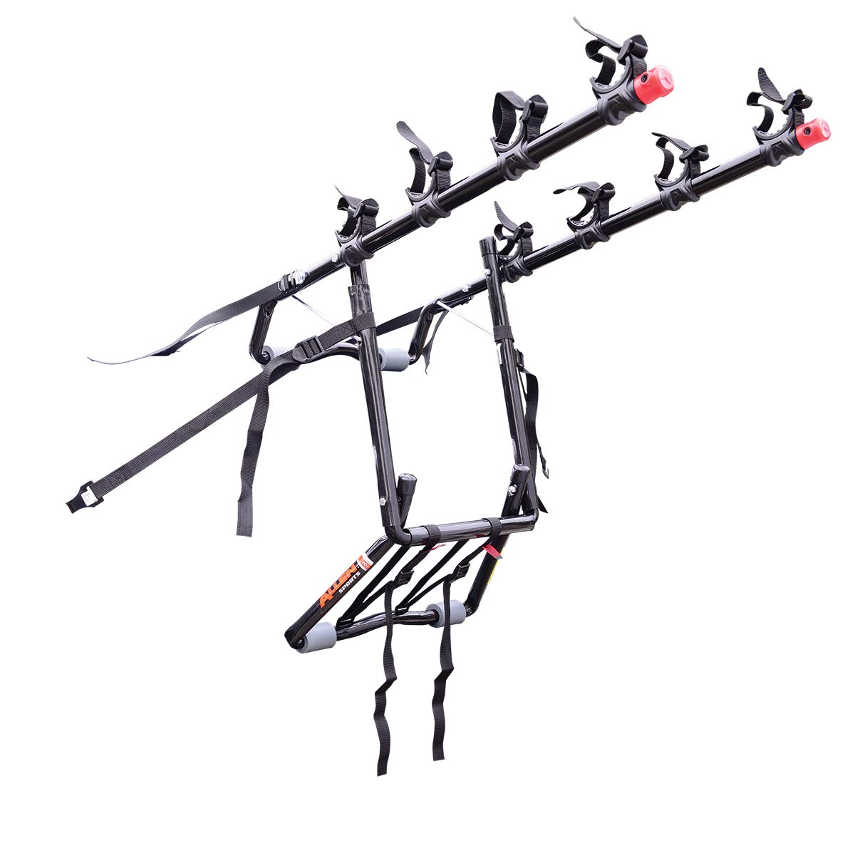 Allen Sports Deluxe 2-Bike Trunk Mount Rack, Model ZN102, Black