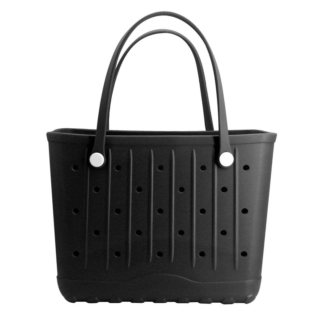 Rubber Beach Bag EVA Waterproof Tote Bags Washable Sand-proof Travel Handbags for Pool Boat Groceries Work Sports