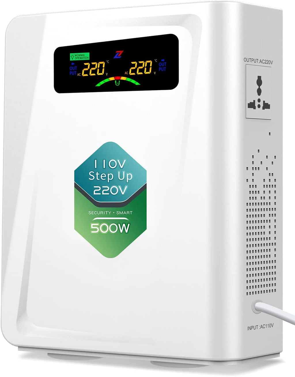 220v to 110v Step Down Transformer 1000W Power Voltage Converters, No Noise, Ten Protection Functions, Suit for Coffee Machines, Rice Cookers and Other US Appliances Used in Europe