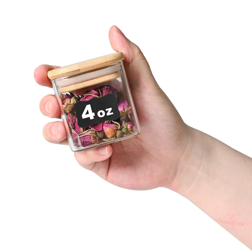SHOWIN 73oz Glass Pasta Storage Jars, Tall Glass Jars with Bamboo Lids, Spaghetti Container, Set of 3, Kitchen Storage Containers for Pasta, Pantry Organizers