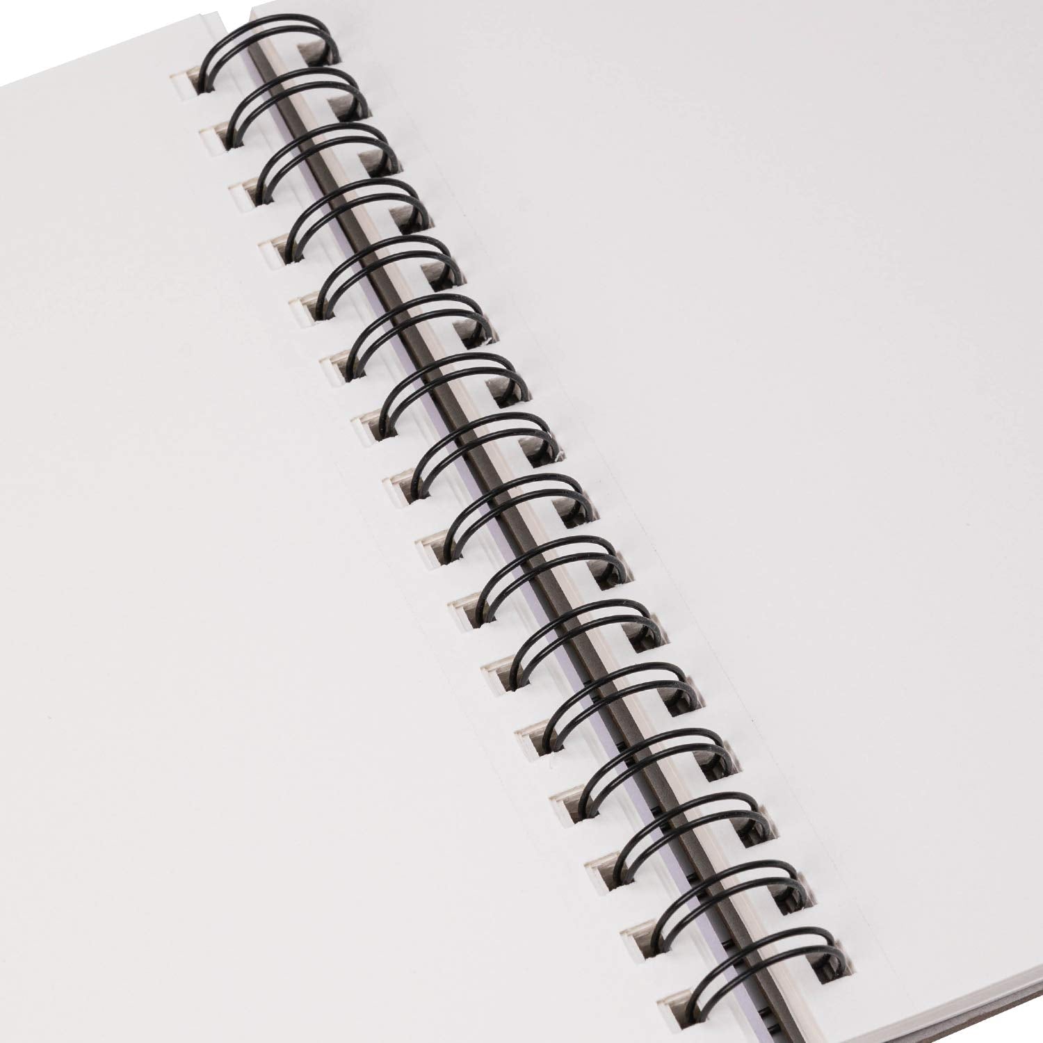 Amazon Basics Sketch Pad for Artists, Drawing Paper, Spiral Bound, Acid Free, 67 lb. / 100 gsm, 100 Sheets, 5.5"x8.5", White