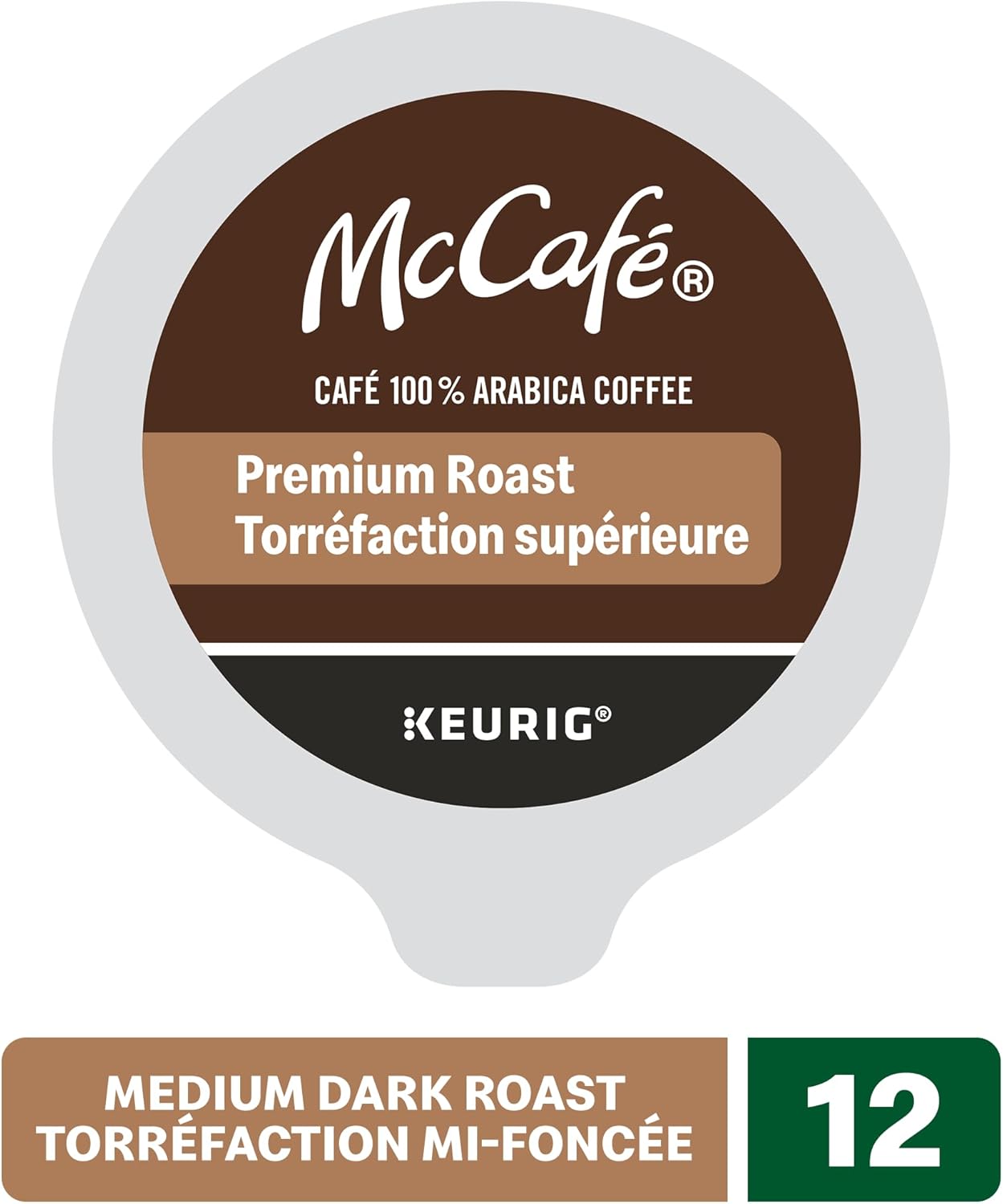 McCafe Premium Medium Dark Roast K-Cup Coffee Pods, 48 Count, For Keurig Coffee Makers