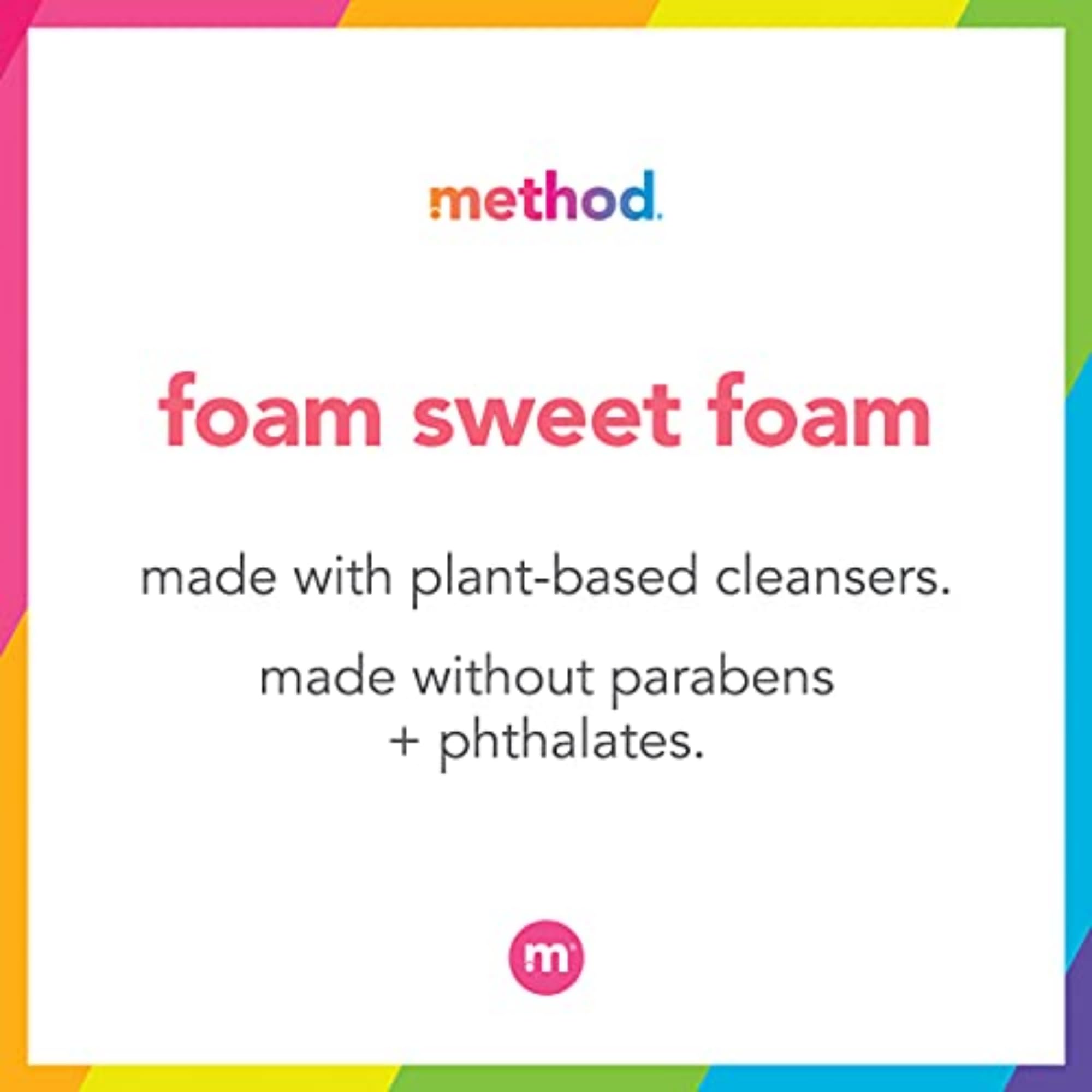 Method Foaming Hand Soap, Sea Minerals, Paraben and Phthalate Free, 10 fl oz (Pack of 3)