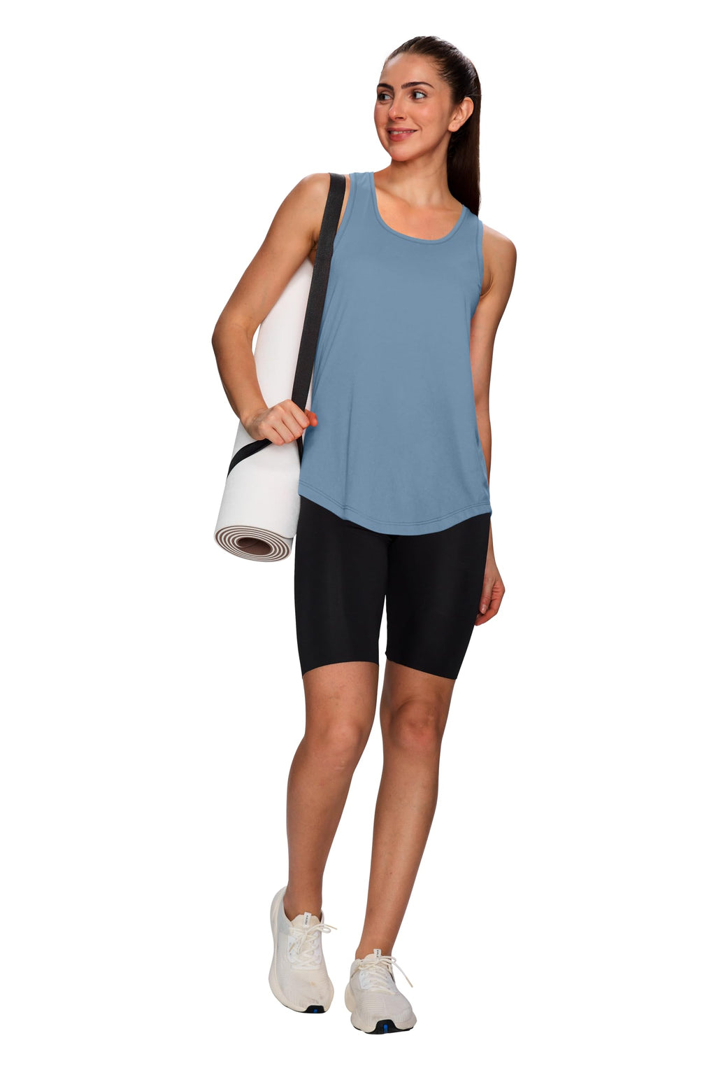 WIHOLL Workout Tops for Women Summer Athletic Tank Tops Sleeveless Shirts Beach Lightweight Gym Clothes