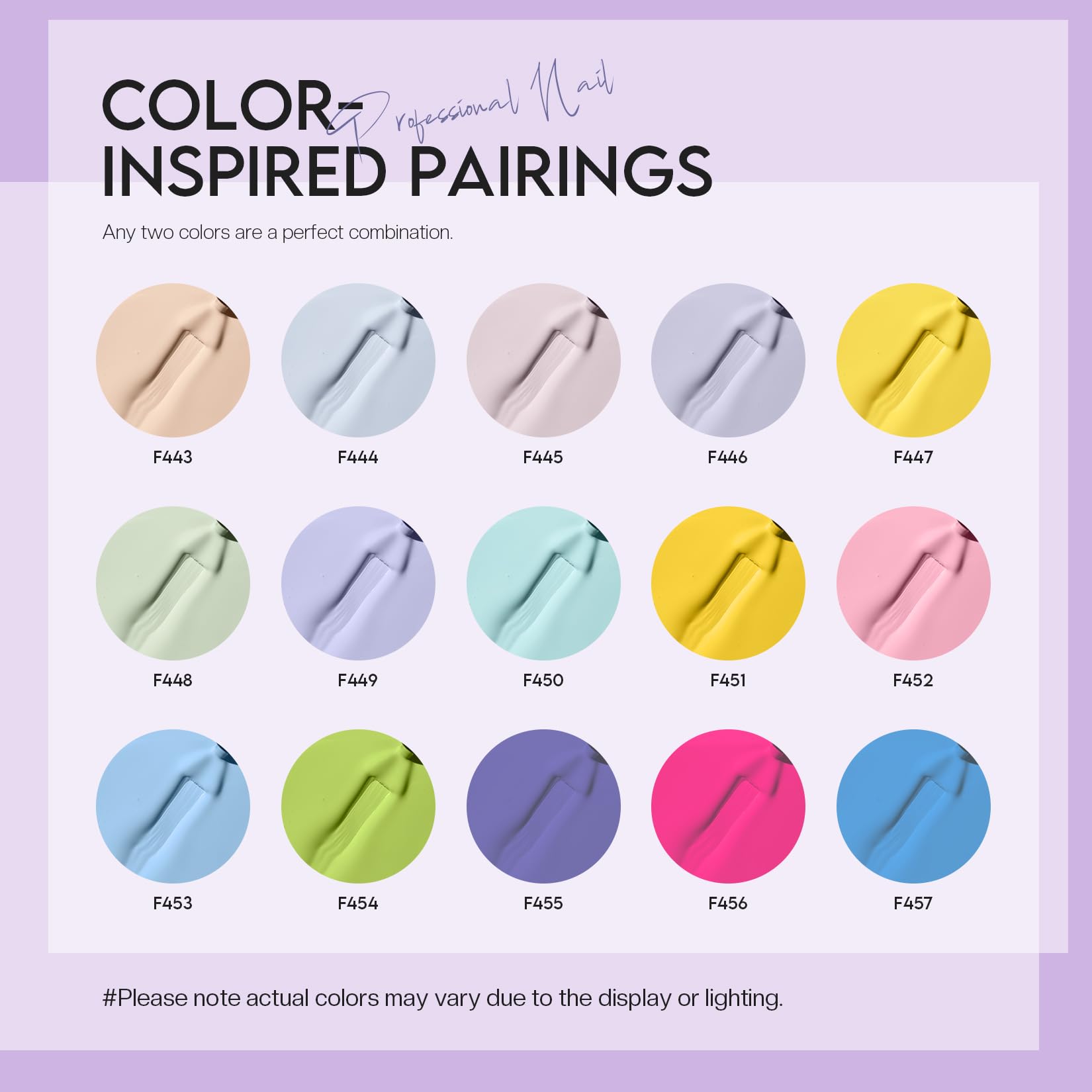 Morovan 15 Bright Color 0.27oz Air Quick Dry Long Lasting Nail Polish Gift Set for Women