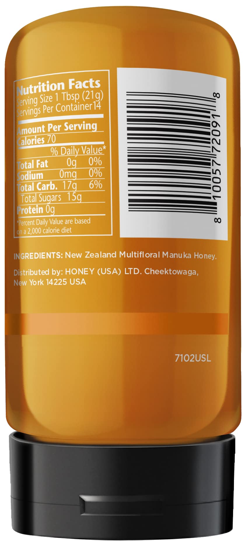 Manuka Doctor - MGO 80+ Manuka Honey Multifloral, 100% Pure New Zealand Honey. Certified. Guaranteed. Raw. Non-GMO (17.6oz)
