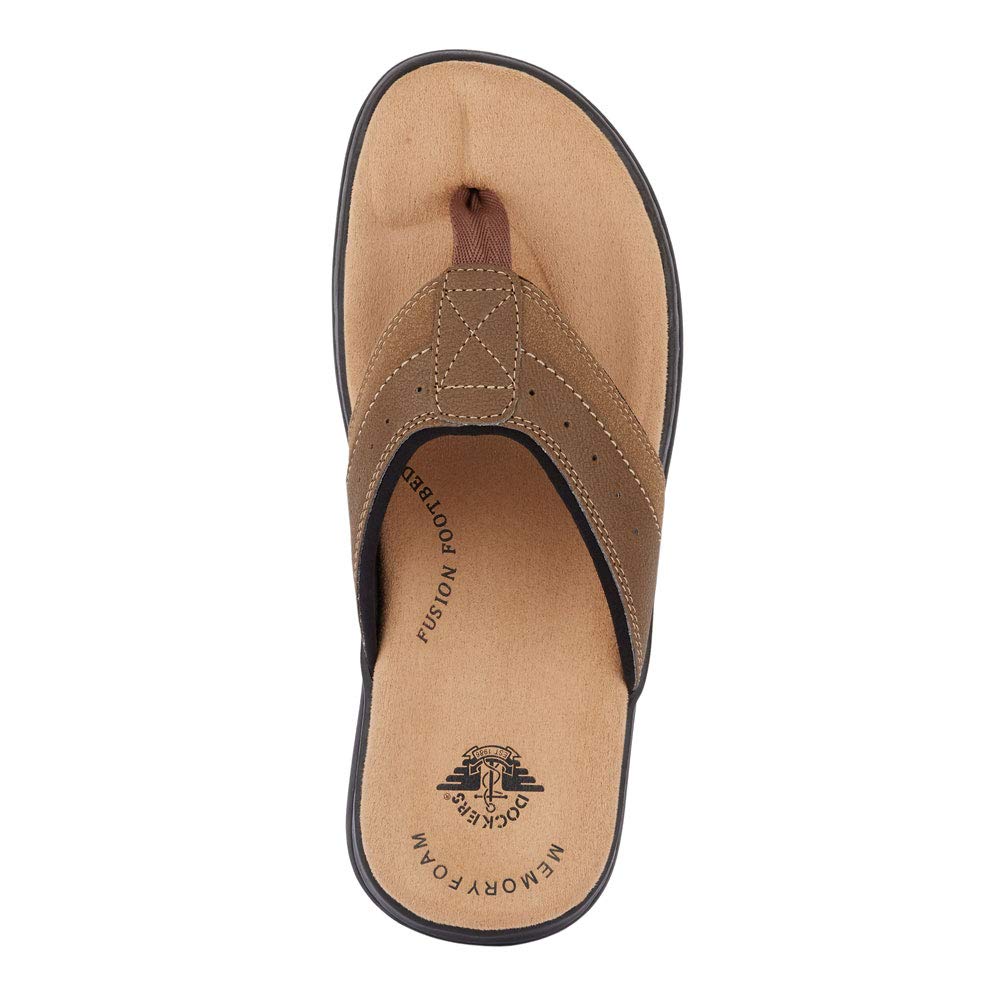 Dockers Laguna Mens Flip Flops Casual Beach Sandals for Men