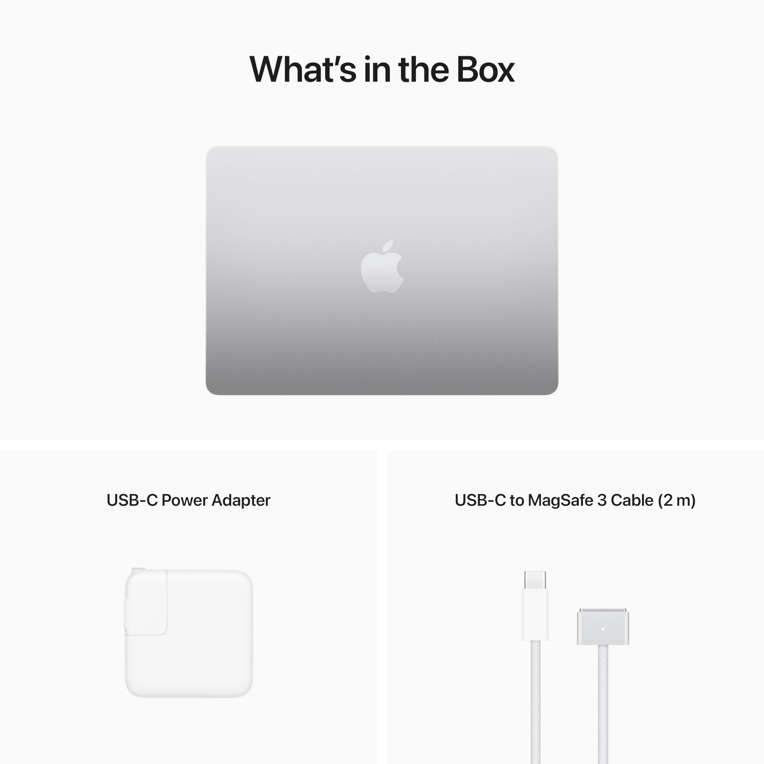Apple 2022 MacBook Air Laptop with M2 chip: Built for Apple Intelligence, 13.6-inch Liquid Retina Display, 8GB RAM, 512GB SSD Storage, Backlit Keyboard, 1080p FaceTime HD Camera; Silver