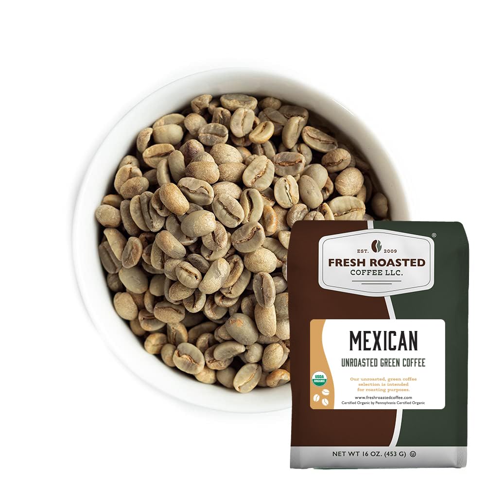 Fresh Roasted Coffee, Adventurer Unroasted Green Coffee Beans Home Roasting Starter Kit, Variety 4-Pack, Kosher, 4 lb (Four 1 lb Bags)