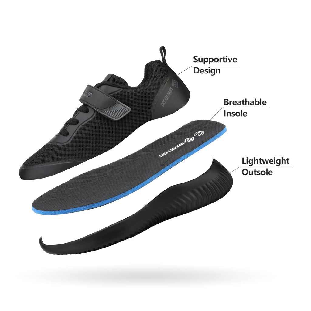 DREAM PAIRS Boys Girls Shoes Kids Tennis EZ-Ons BreezeRunners Running Sneakers