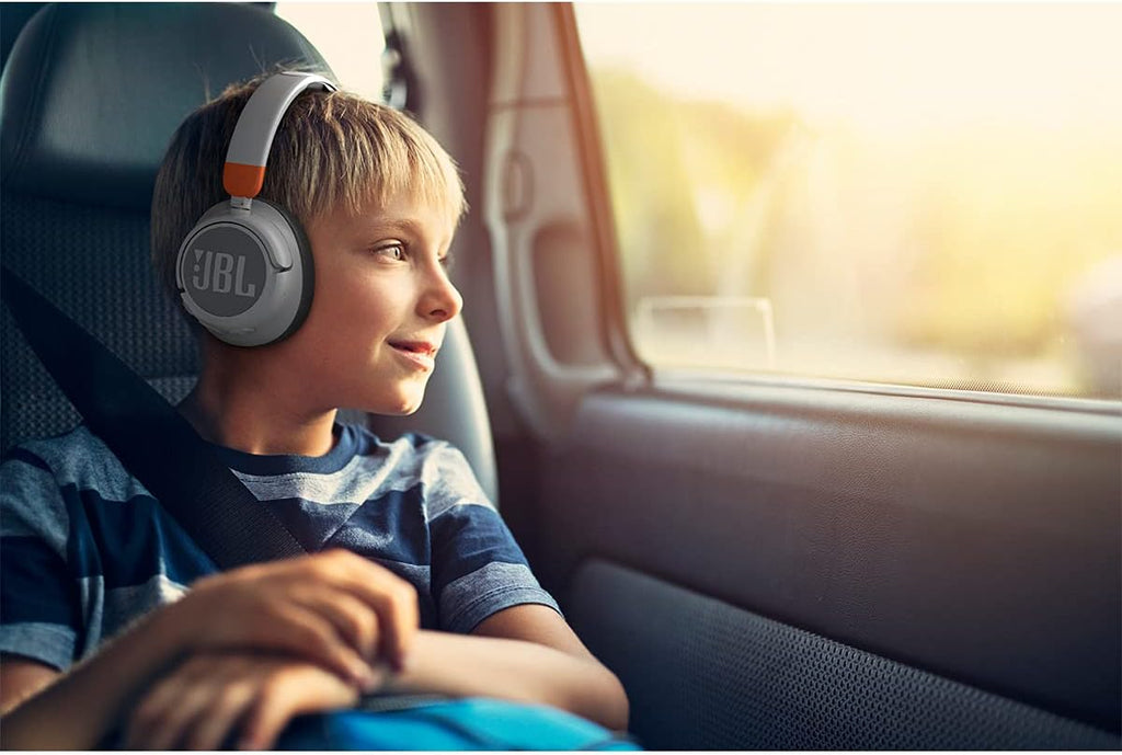 JBL JR 460NC - Wireless Over-Ear Noise Cancelling Kids Headphones - White