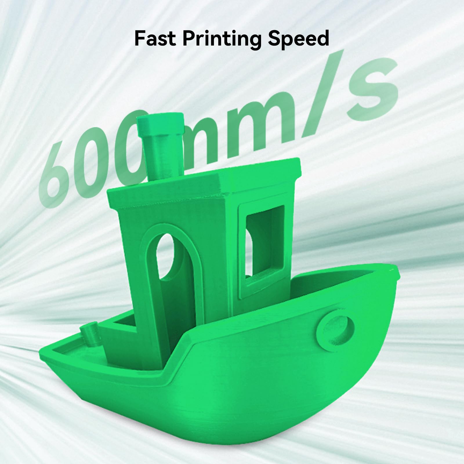 Creality Carbon Fiber PLA Filament 1.75mm 1KG, Hyper PLA-CF for High-Speed Printing 50–300mm/s, Dimensional Accuracy +/- 0.03mm Accuracy,Fits for Most FDM 3D Printers(Black)