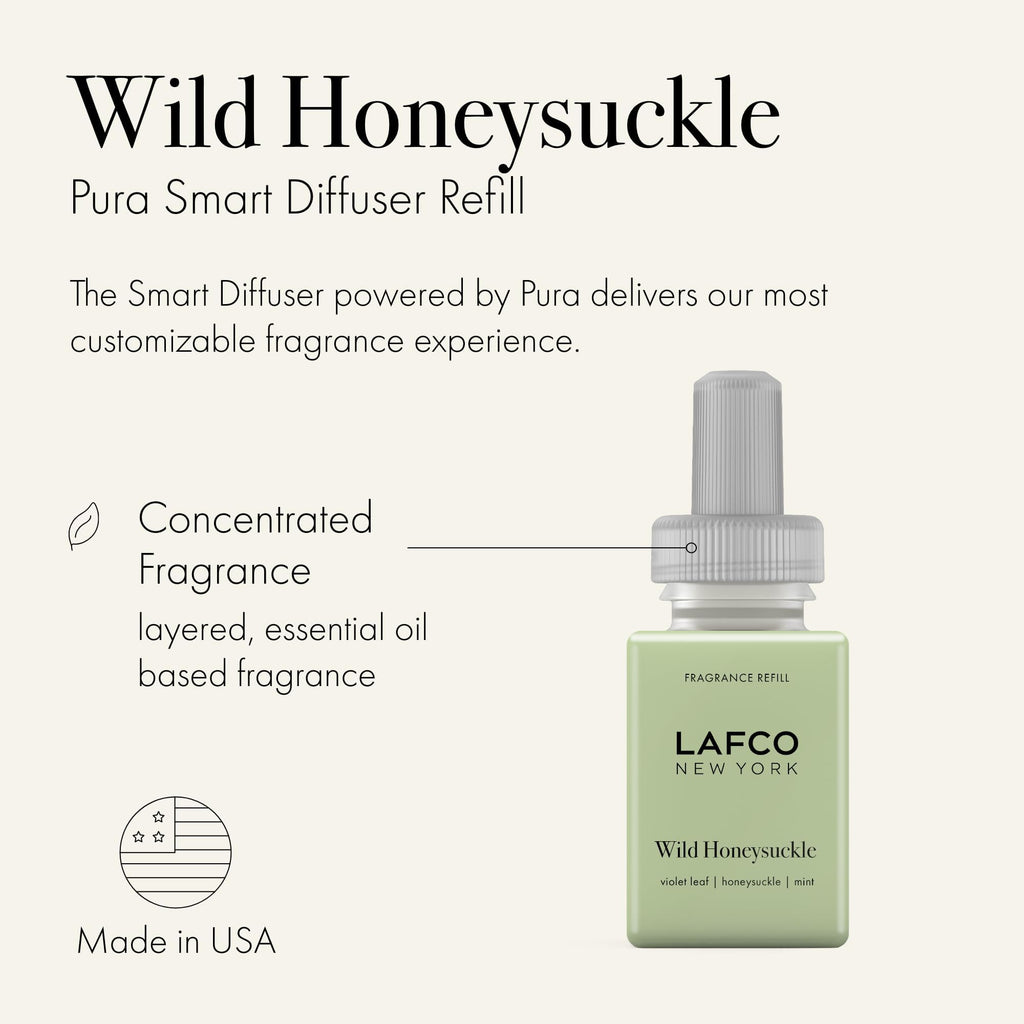 LAFCO New York Pura Smart Device Refill, Big Sky - Pack of 2 - Each Vial Delivers Up to 2 Weeks of Fragrance Life - Made in the USA