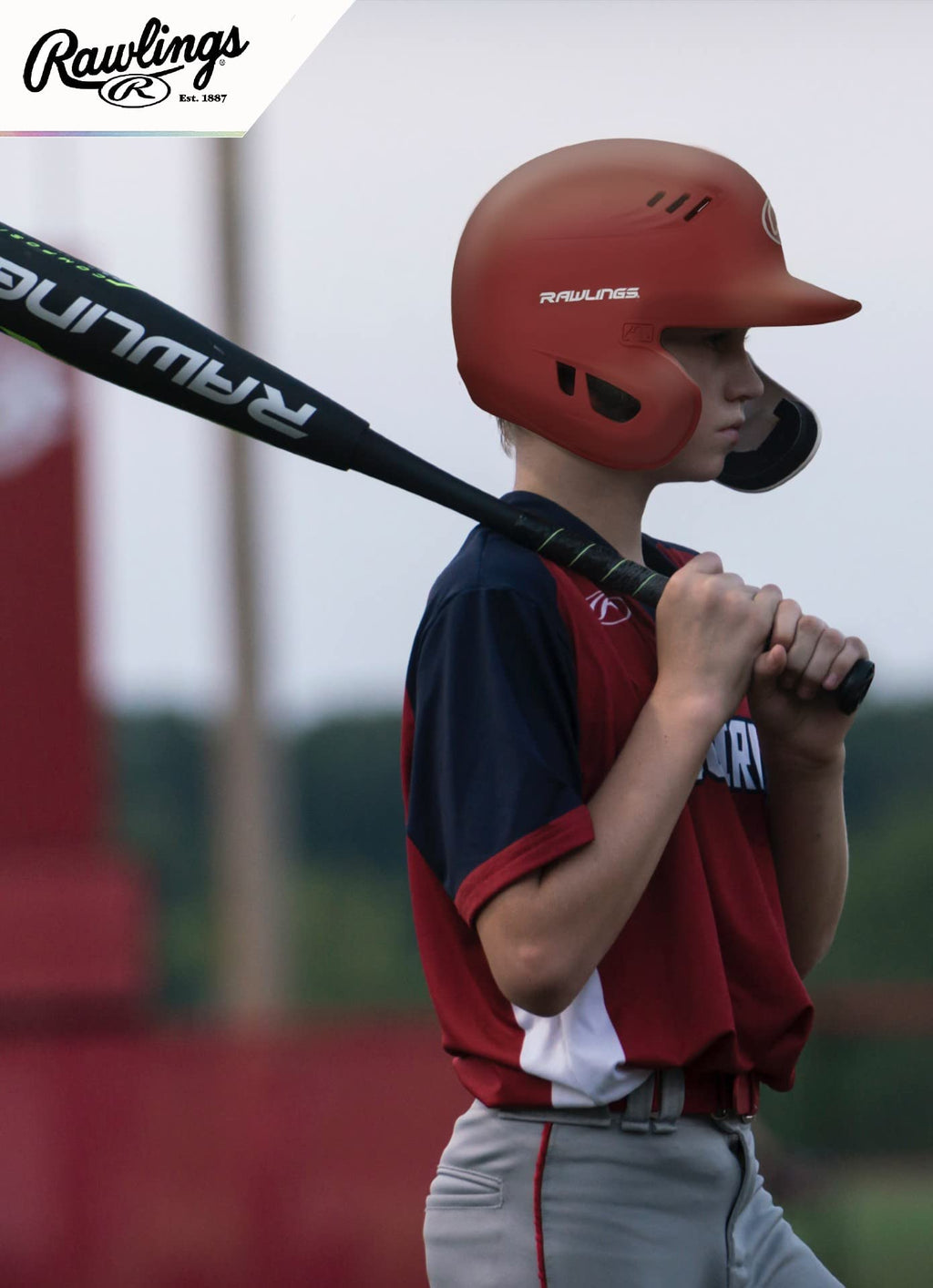 Rawlings R16 Velo Reversible EXT Batting Helmet | Reversible Face Guard