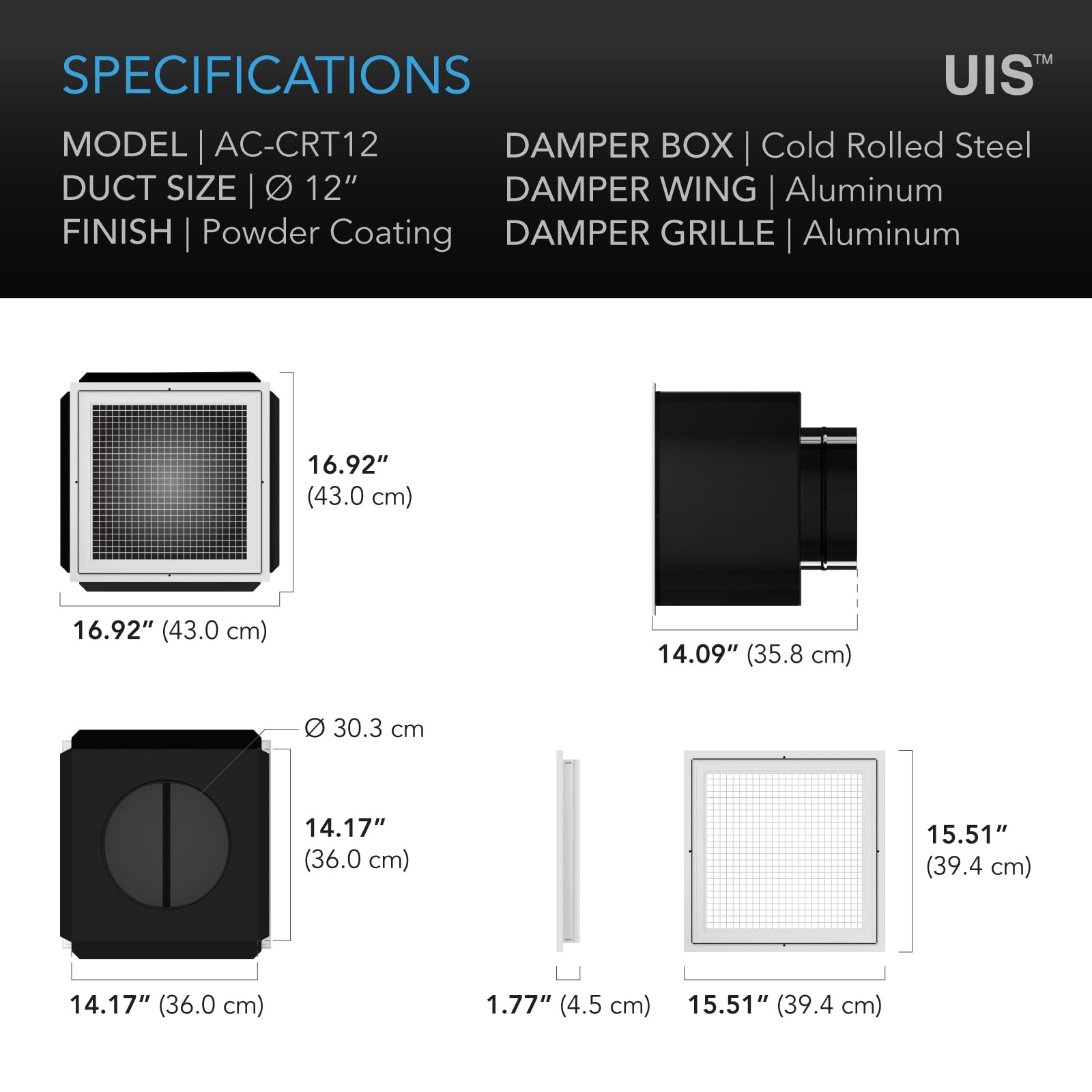 AC Infinity CLOUDWAY Whole House EC Fan T10, 1200 CFM with Temperature Humidity Controller, WiFi Integrated App Control – Ceiling Mount House Attic Vent Fan, Exhaust Home Ventilation System