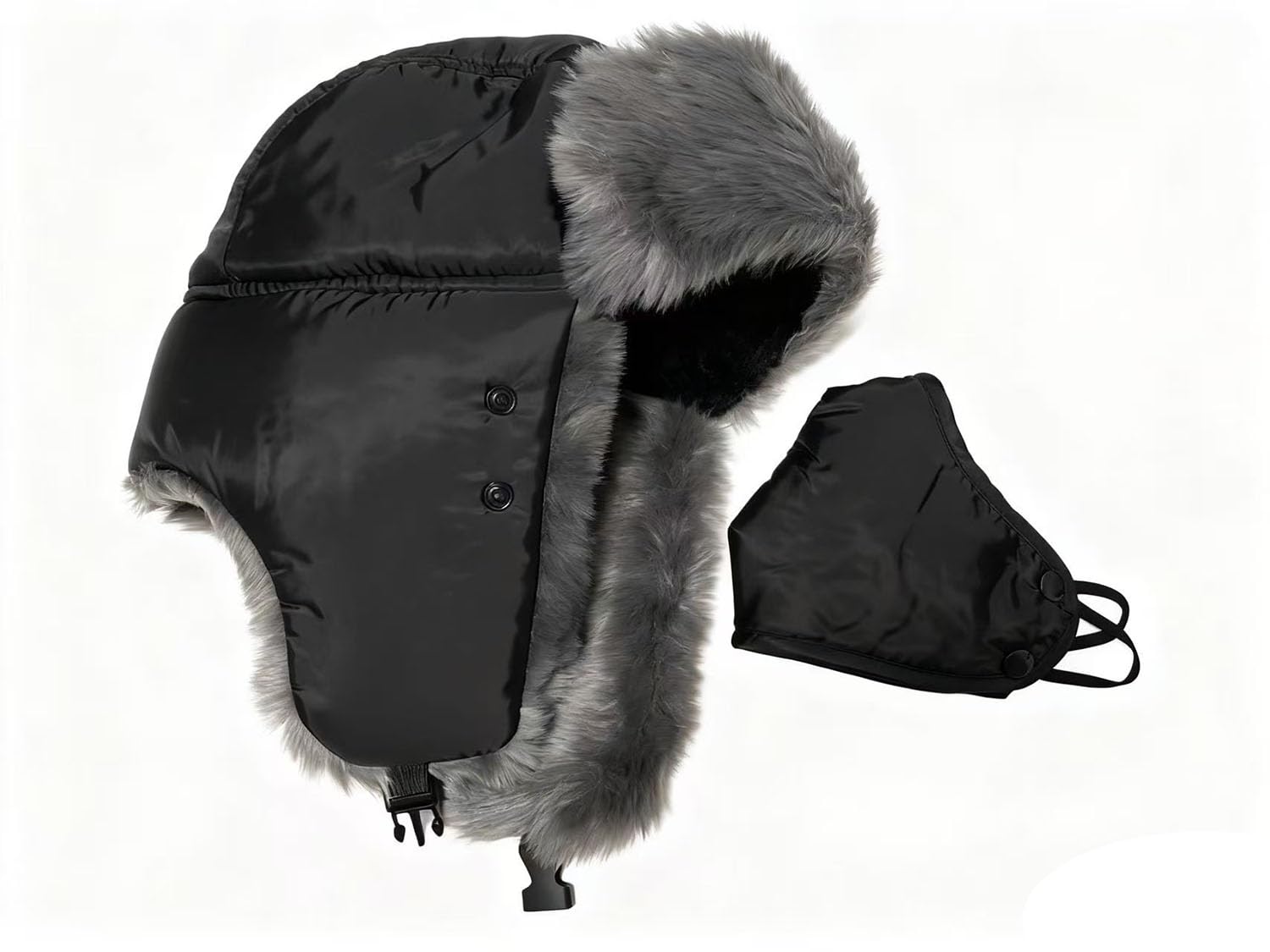 ASWER Trapper Warm Russian Trooper Hat Winter Skiing Cap Women Men Windproof