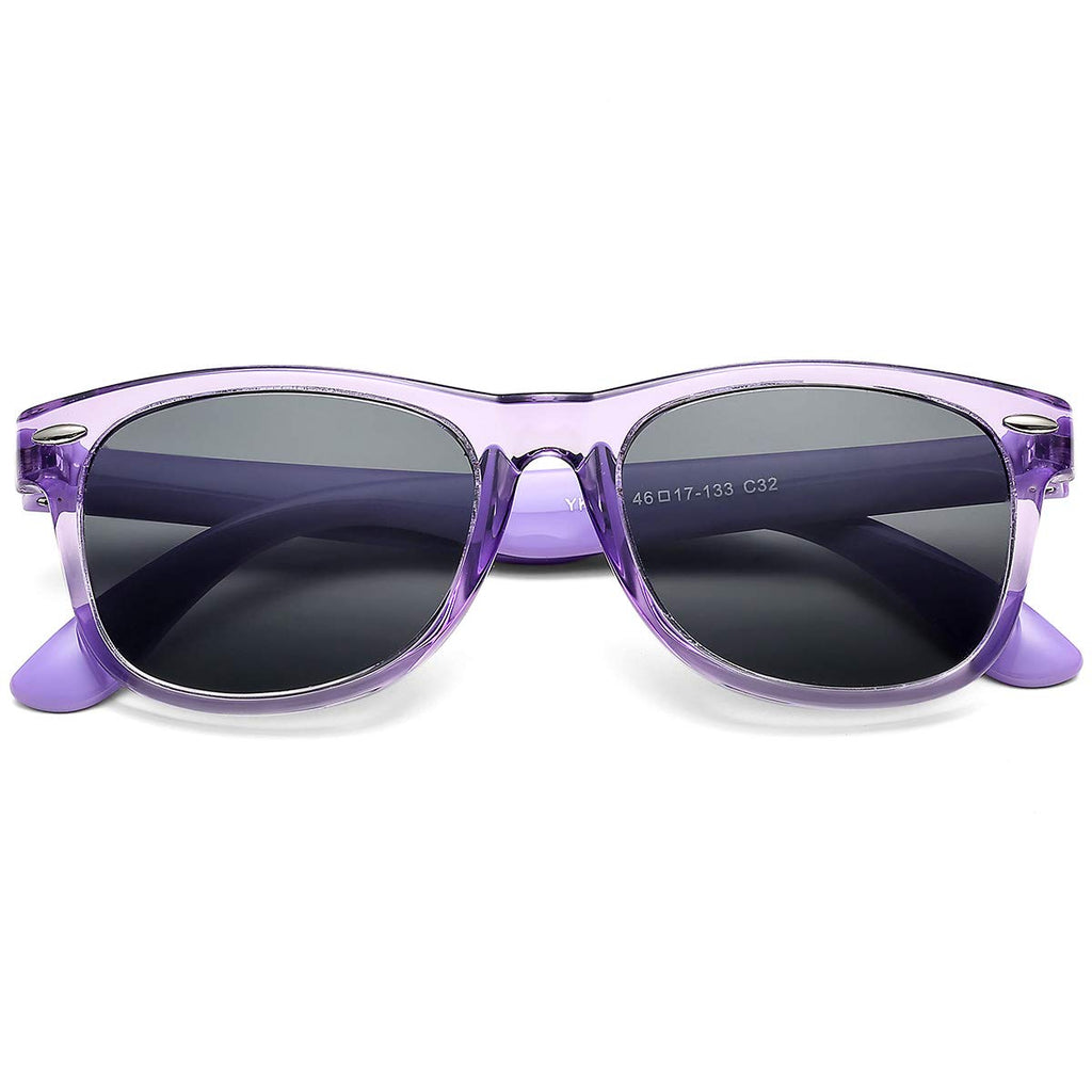 Pro Acme Kids Polarized Sunglasses, Flexible TPEE Frame Shades for Toddler Girls Boys, Ages 3-12