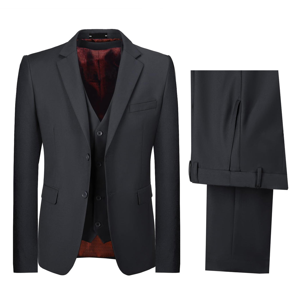 Boys' Suits Formal Tuxedo Slim Fit Boys Suit Set for Wedding Outfit Teen Boy Dress Clothes