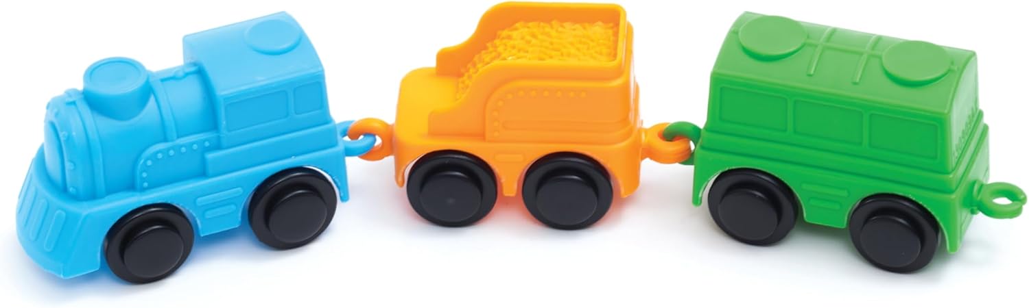 Step2 Deluxe Canyon Road Train & Track Table, Kids Activity Table for Cars, Cover Included, Made of Durable Plastic, Includes 3-Piece Train Set, For Toddlers 3+ Years Old
