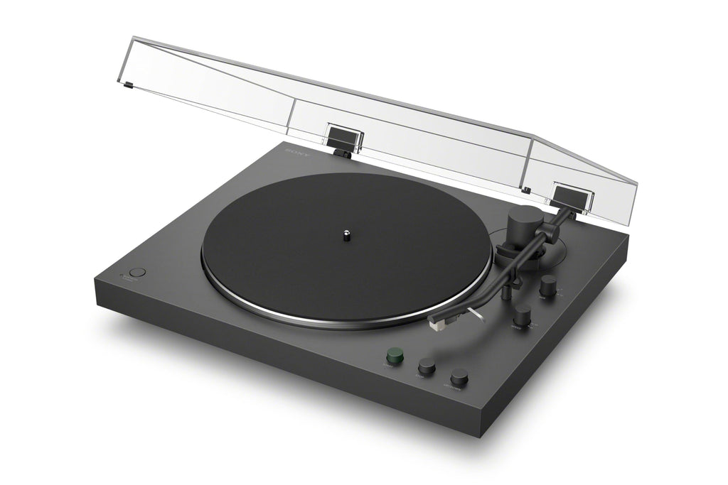 Sony PS-LX310BT Belt Drive Turntable: Fully Automatic Wireless Vinyl Record Player with Bluetooth and USB Output Black
