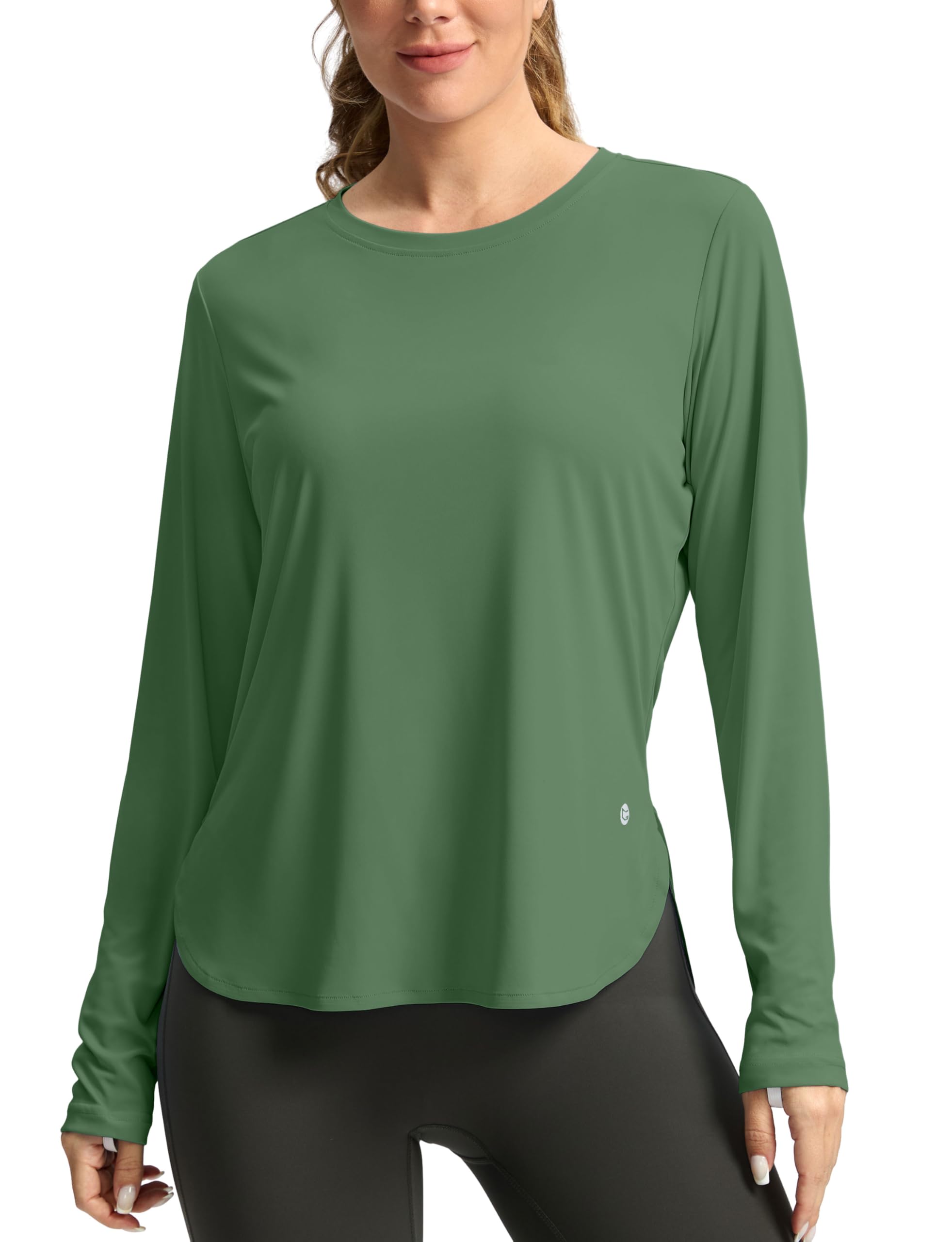 Women's Sun Shirts UPF 50+ Long Sleeve UV Protection Shirt Lightweight Quick Dry Workout Hiking Tops for Women
