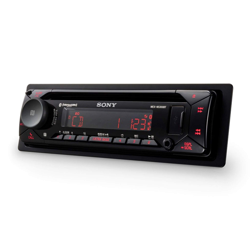 Sony MEX-N5300BT Car Stereo Single Din Radio with Bluetooth, CD Player, USB/AUX
