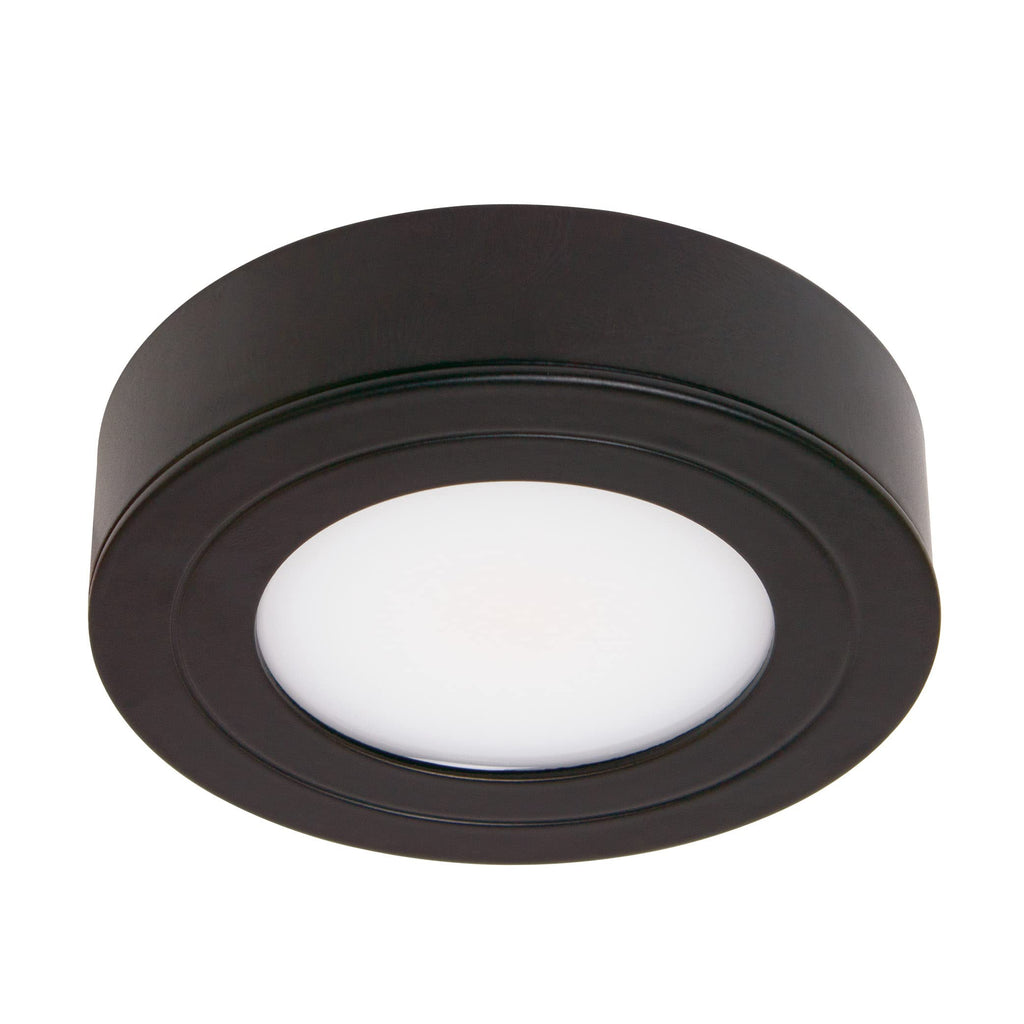 Armacost Lighting PureVue Dimmable Under Cabinet LED Puck Light, 4000K (Bright-White Light), 2.75 Inch, White Finish - 223412