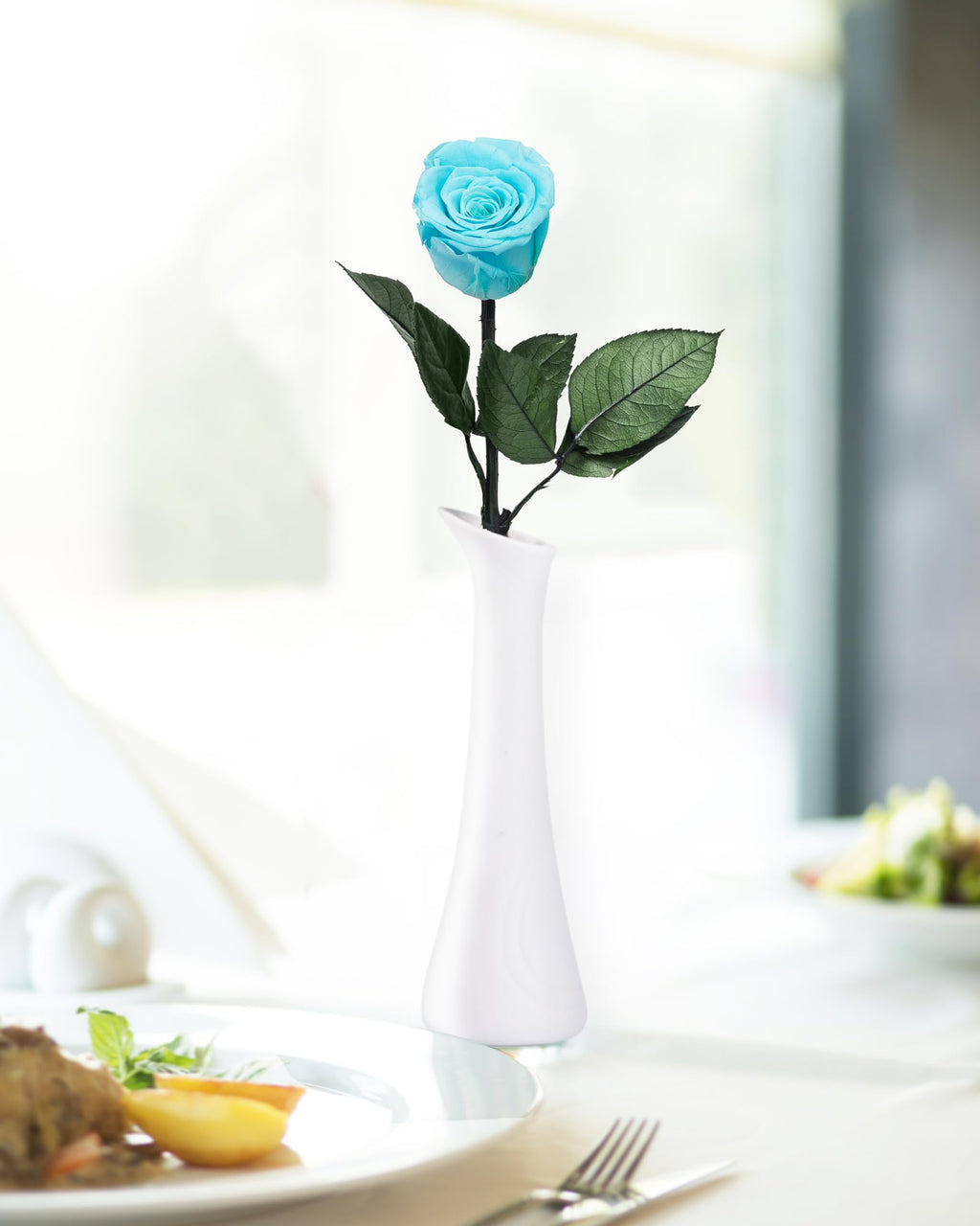 Flowers for Delivery Prime, Preserved Roses Flower Gifts for Women, Real Roses Single Rose Presents for Her, Mom Birthday Gifts from Daughter, Valentines Flowers Red Roses