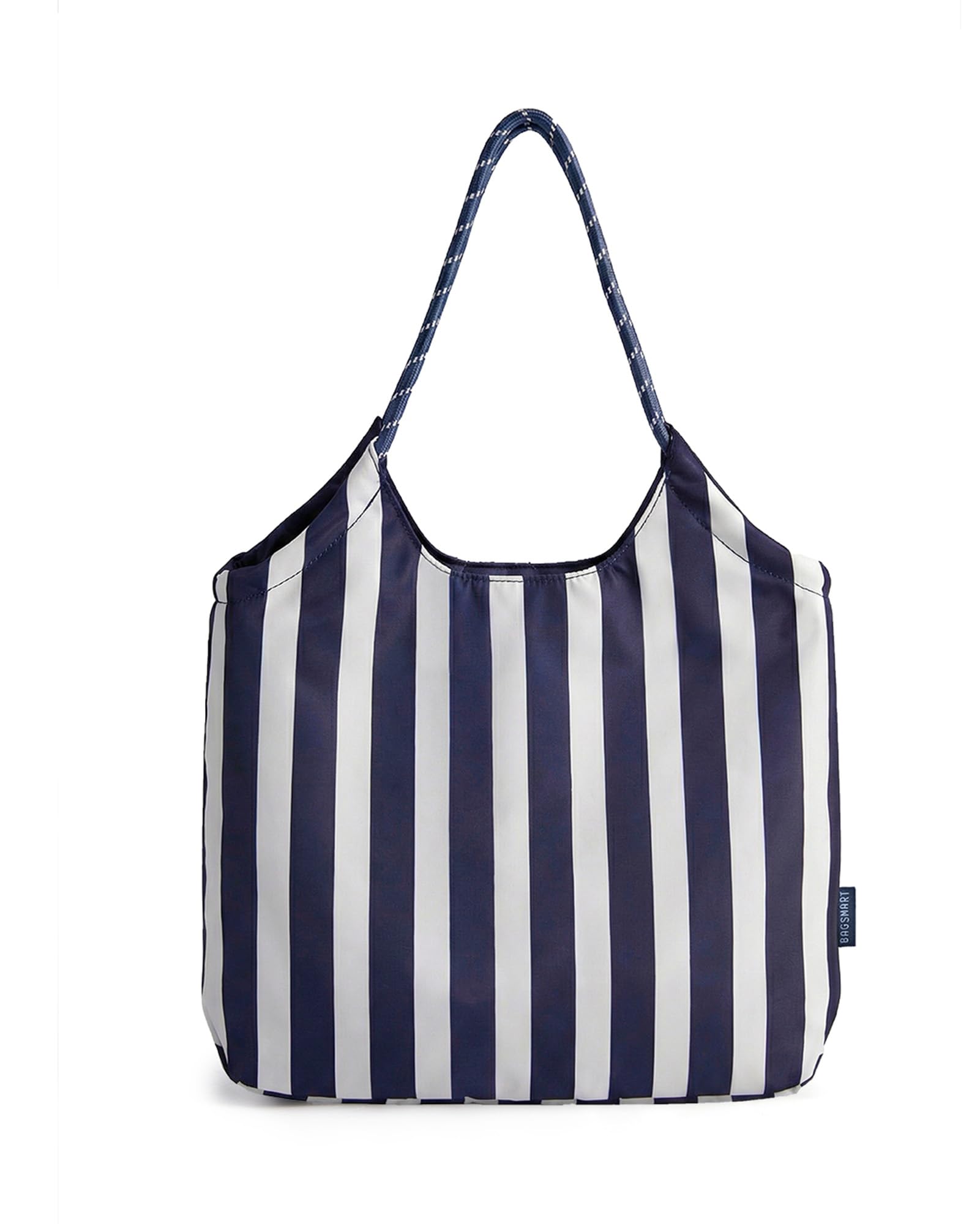 BAGSMART Beach Bags for Women, Beach Tote Bag Beach Bag with Zipper Travel Tote Bag for Women Sandproof Swim Pool Bag | Packable Beach Bag