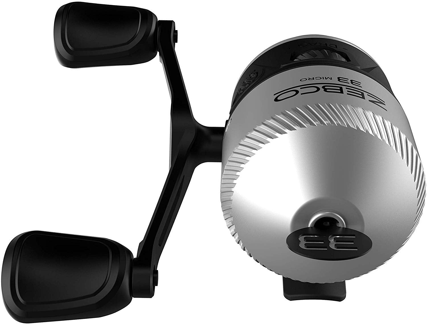 Zebco 33 Spincast Fishing Reel, Changeable Right or Left-Hand Retrieve, Built-in Bite Alert, All-Metal Gears, Pre-Spooled with Zebco Cajun Line