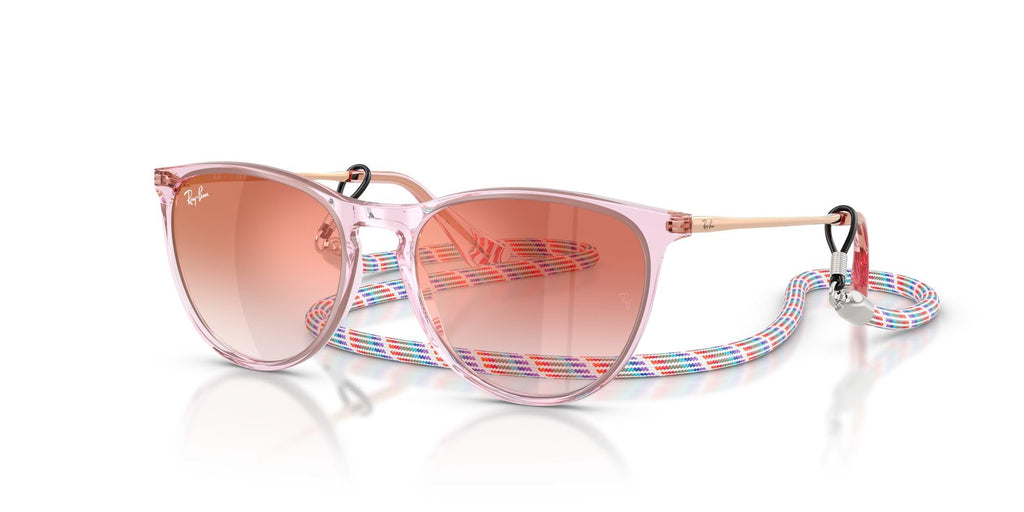 Ray-Ban Junior Kids' RJ9060s Erika Round Sunglasses