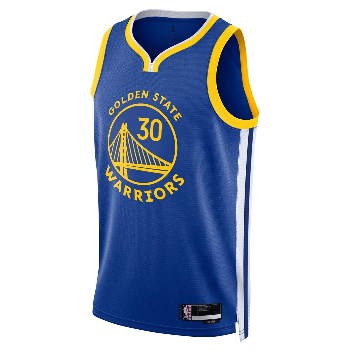 Stephen Curry Golden State Warriors NBA Kids Youth 8-20 Blue Icon Edition Swingman Jersey