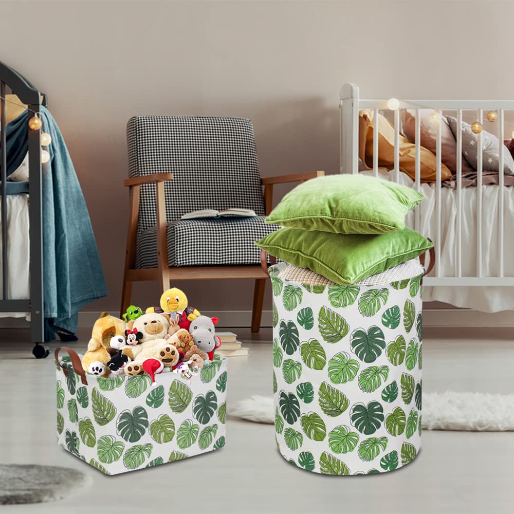 NTAOHAMPER Laundry Hamper, Laundry Basket, Waterproof Storage Bin for Bedroom, Clothes Organizer Basket, Books Box, Room Decor(Animal)