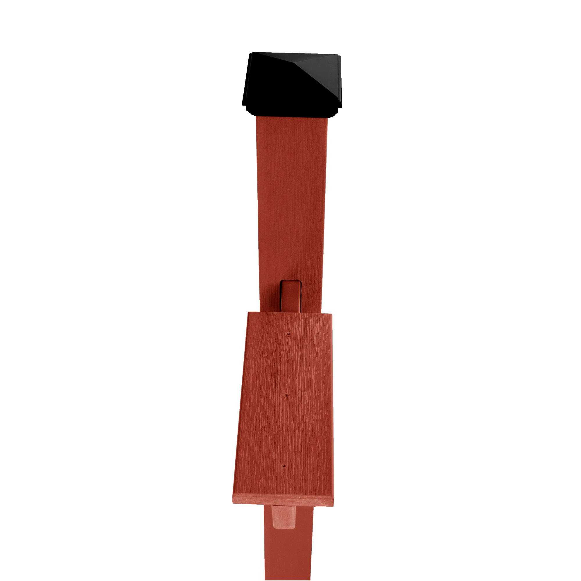 Highwood AD-MLBX1-BKE Hazelton Mailbox Post, Black
