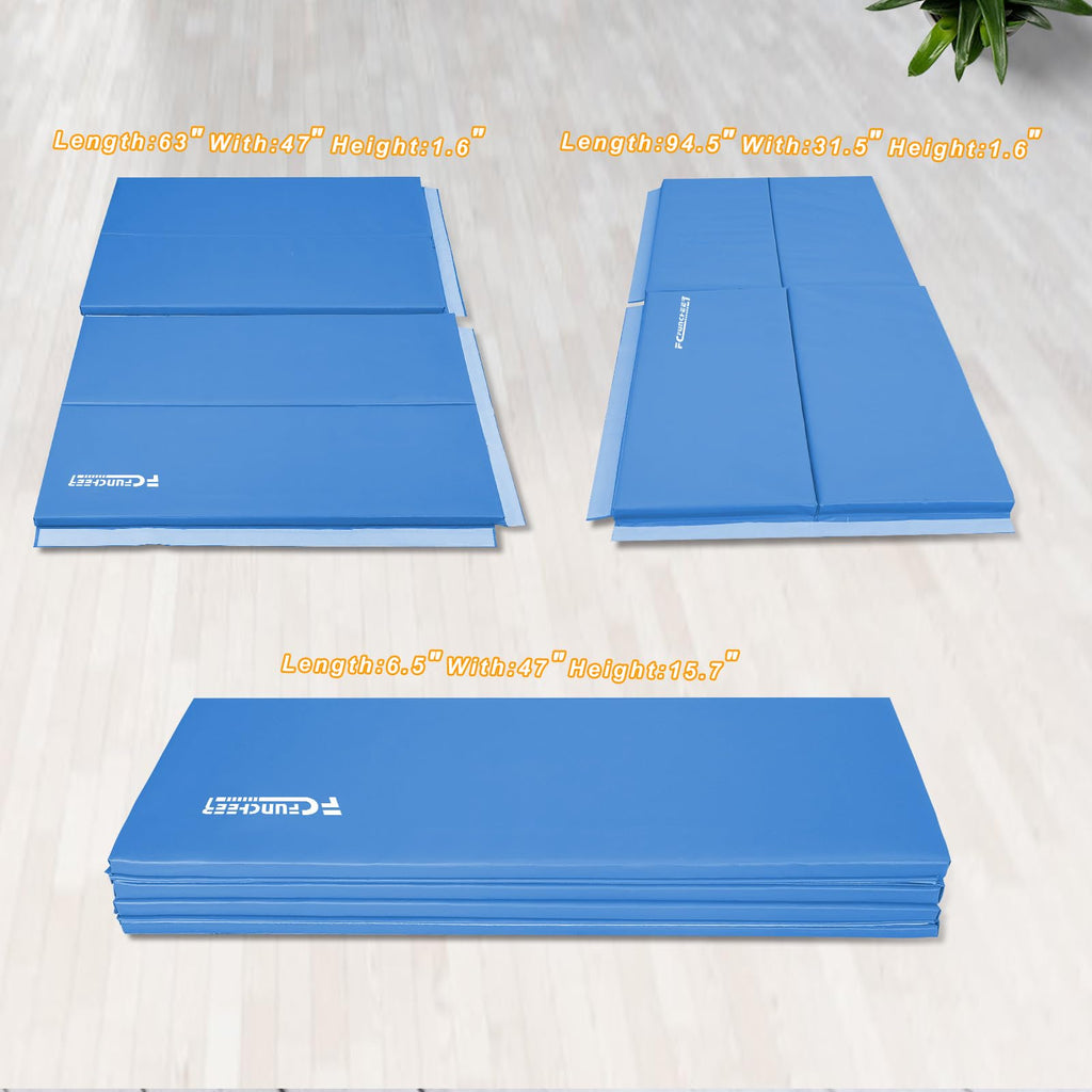 FC FUNCHEER Gymnastics Bar for Kids Ages 3-15, 35" to 60" Adjustable Height, 4FT Wide Base - Professional Kip Bar with 360° Stability & Fiberglass Crossbar, Easy Fold&Solid Design for Home Training