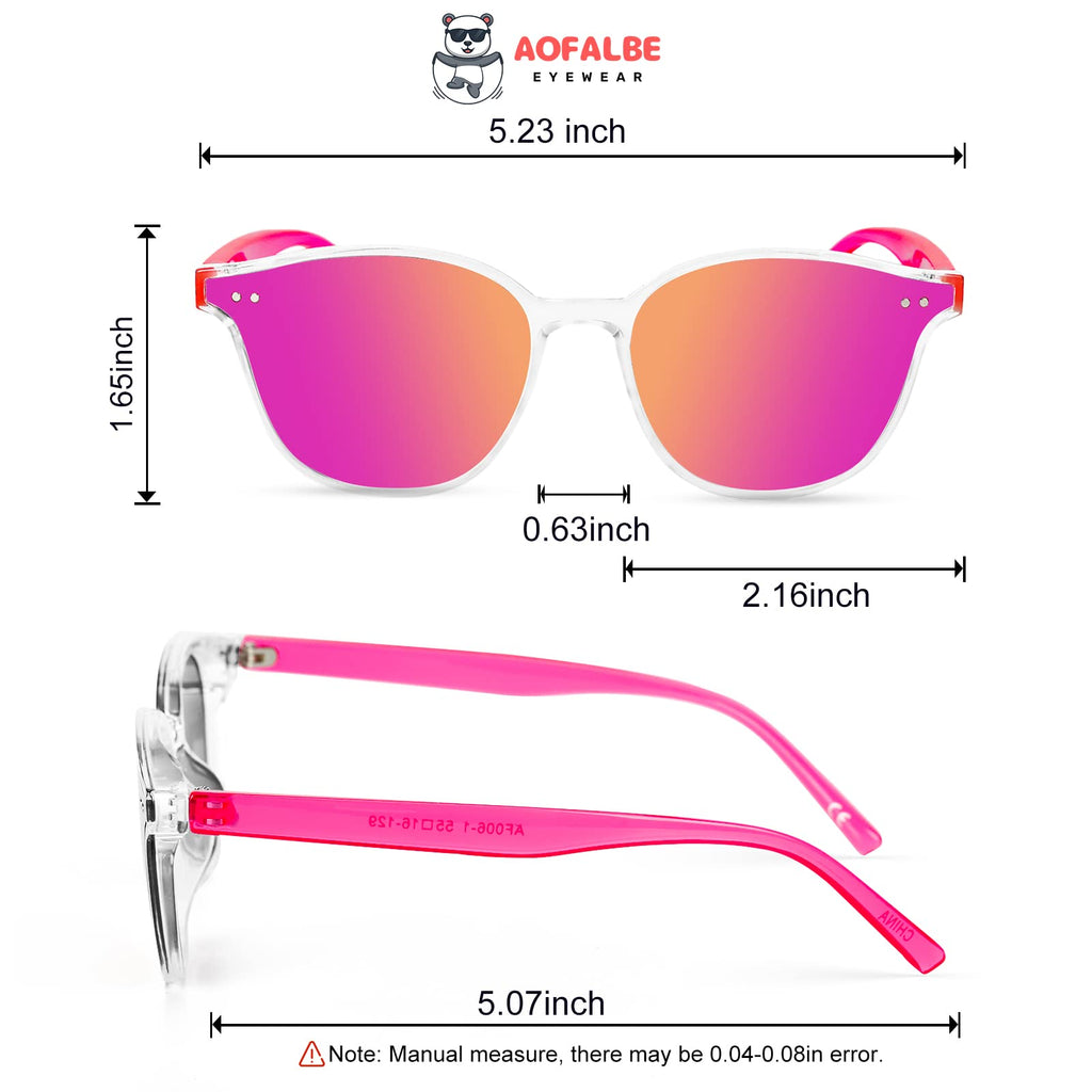 Kids Sunglasses, Sunglasses for Kids Children, Mirrored Sunglasses for Girls Boys Toddler UV400 Age 3-10