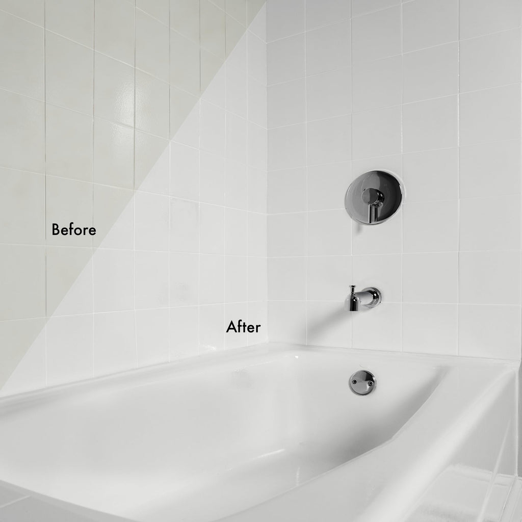 Rust-Oleum 384166 Tub And Tile Refinishing 2-Part Kit, Gloss Coastal Fog