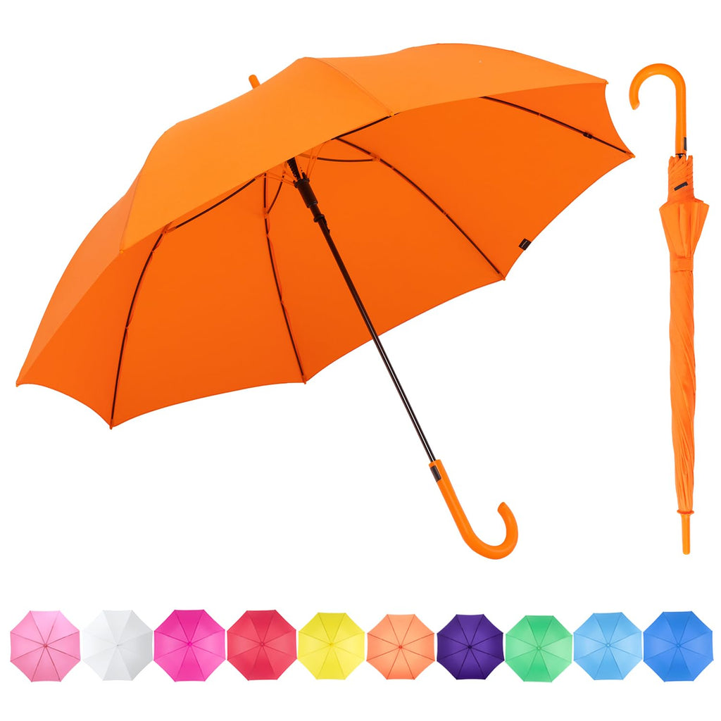RUMBRELLA UV Stick Umbrella Auto Open UPF 50+ with J Hook Handle 51IN